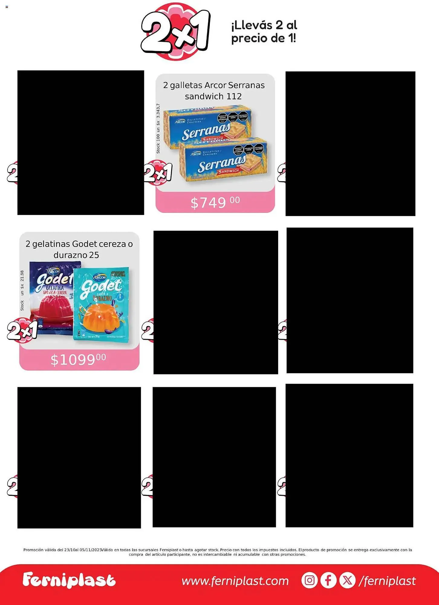 Ofertas de Catálogo Ferniplast 23 de octubre al 6 de noviembre 2025 - Página 3 del catálogo