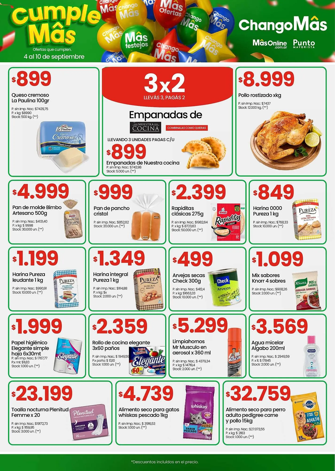 Ofertas de Catálogo Changomas 4 de septiembre al 10 de septiembre 2025 - Página 9 del catálogo