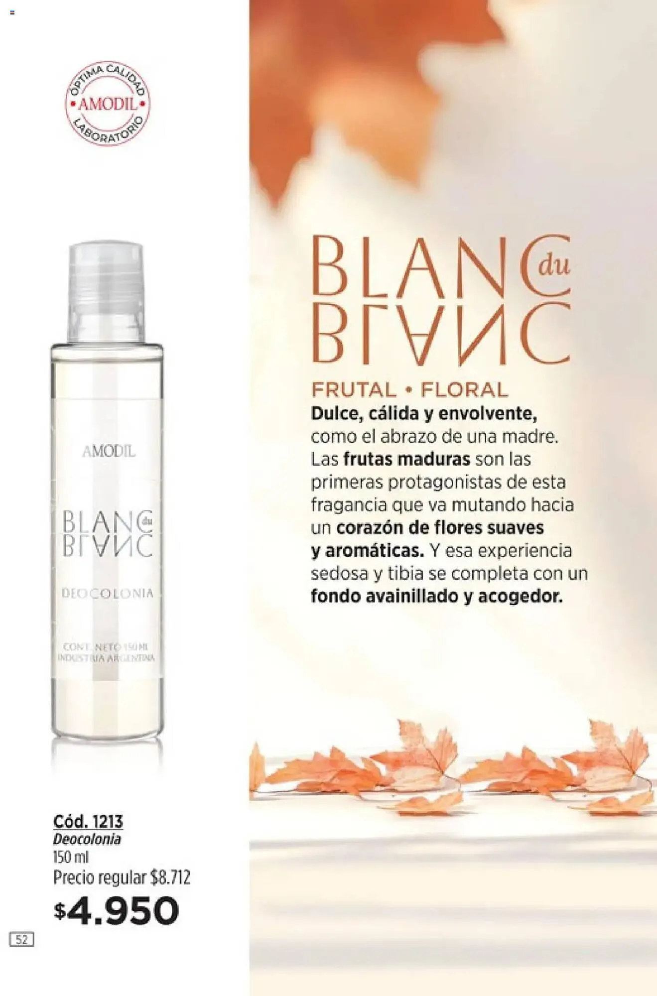 Ofertas de Catálogo Amodil 28 de febrero al 13 de marzo 2025 - Página 52 del catálogo