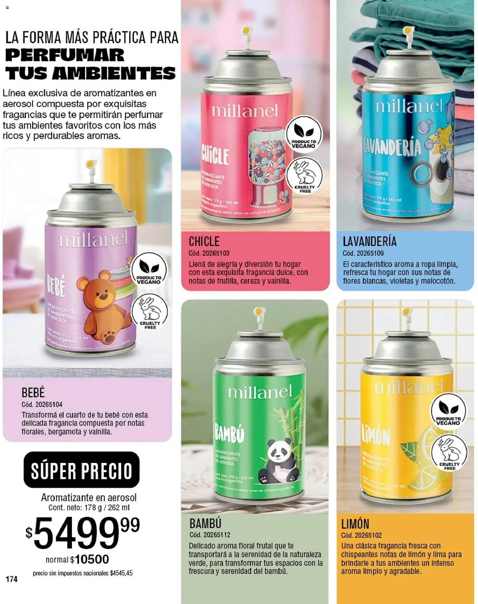 Ofertas de Catálogo Millanel Cosmética 30 de marzo al 27 de abril 2026 - Página 174 del catálogo