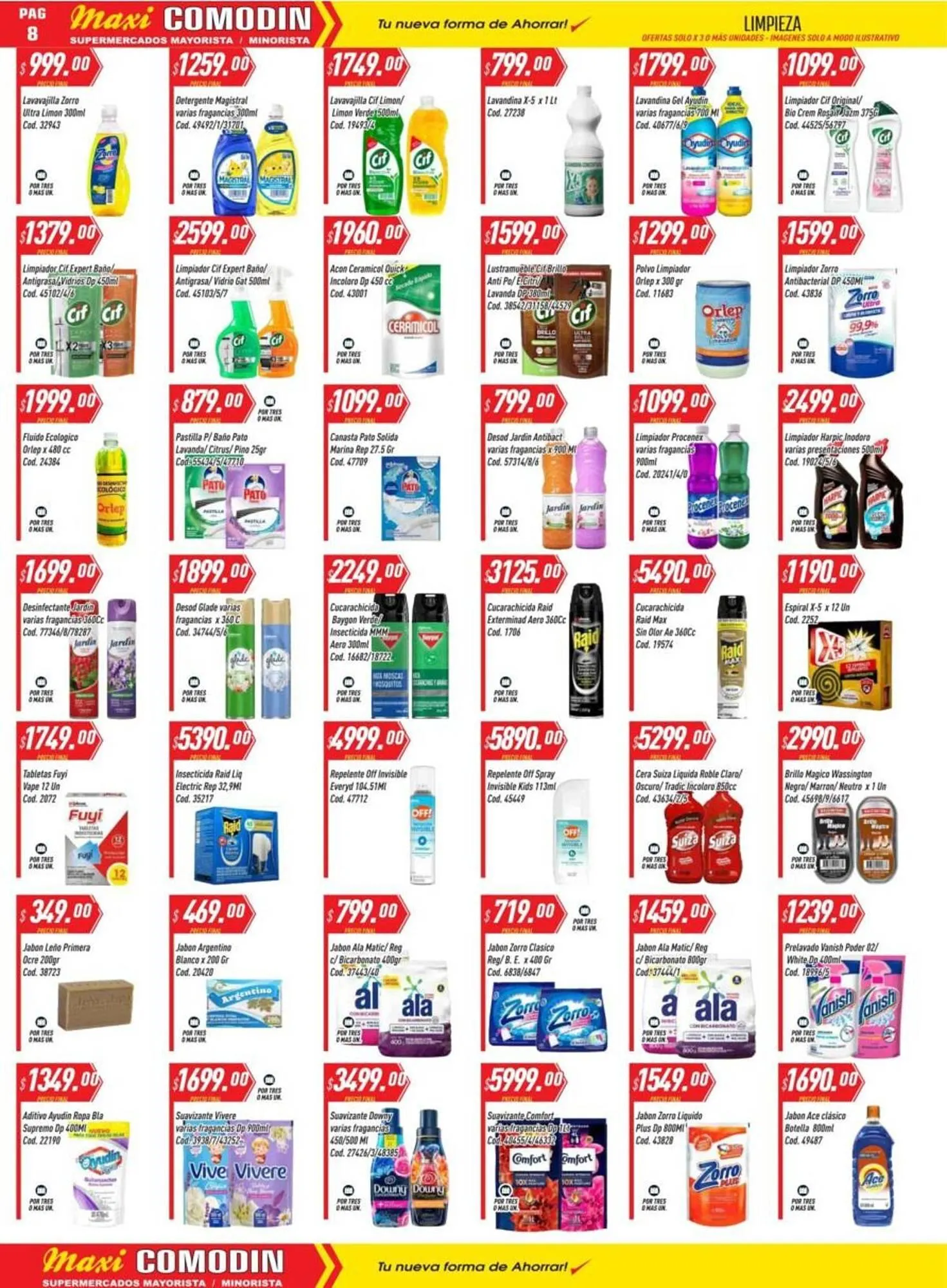 Ofertas de Catálogo Supermercados Comodin 28 de mayo al 1 de junio 2025 - Página 8 del catálogo