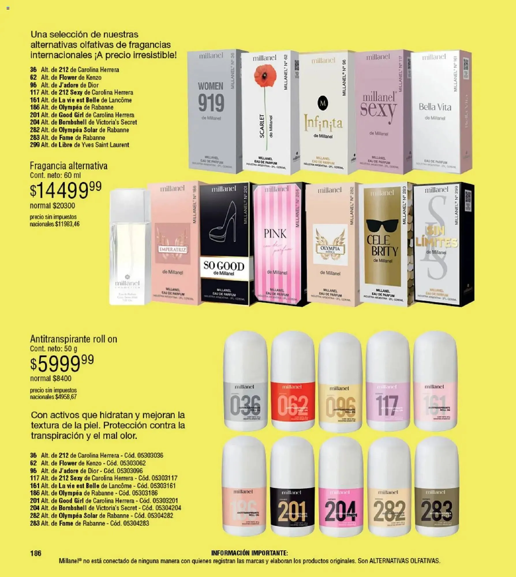 Ofertas de Catálogo Millanel Cosmética 5 de enero al 1 de febrero 2026 - Página 186 del catálogo