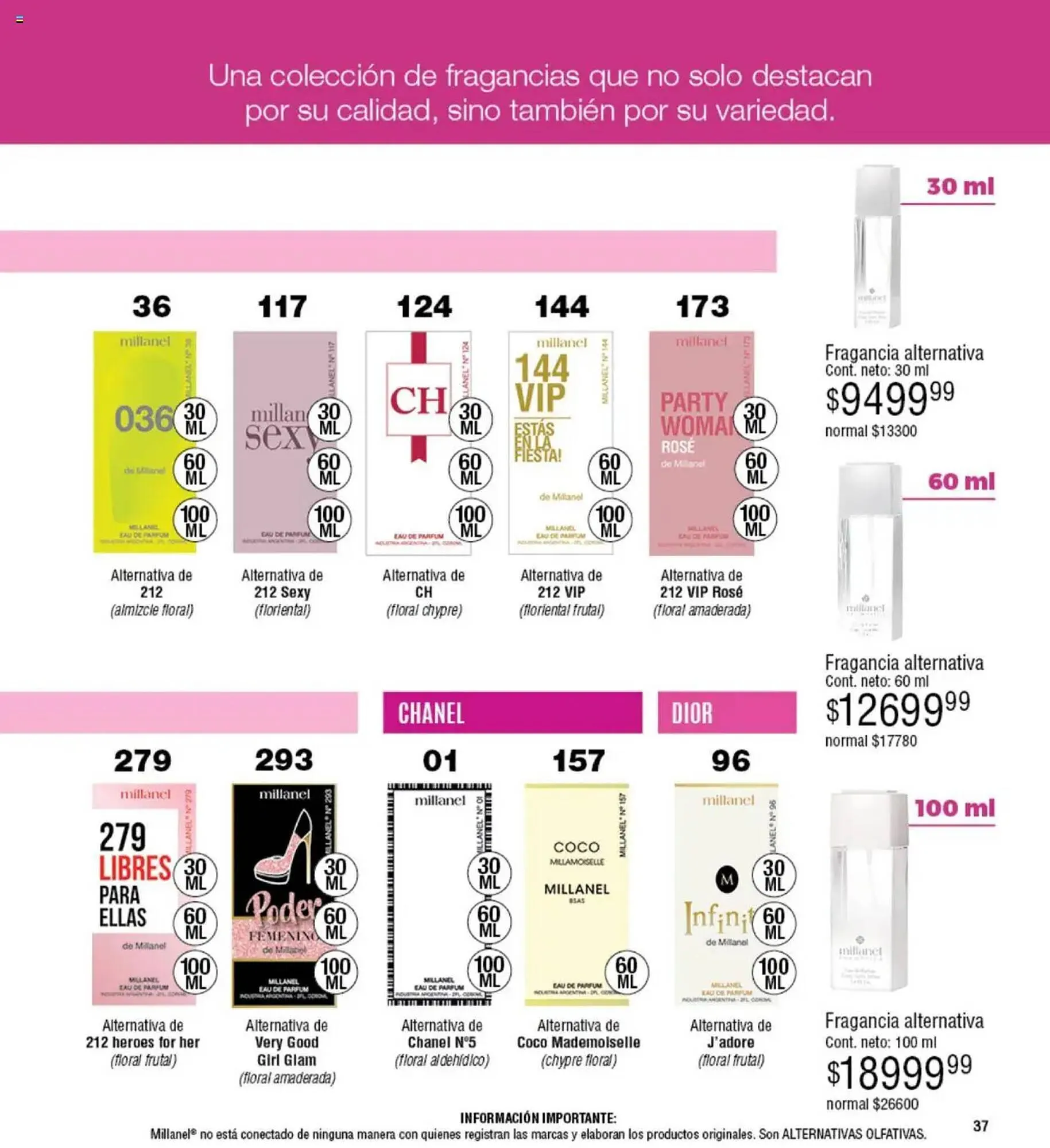 Ofertas de Catálogo Millanel Cosmética 28 de abril al 25 de mayo 2025 - Página 37 del catálogo