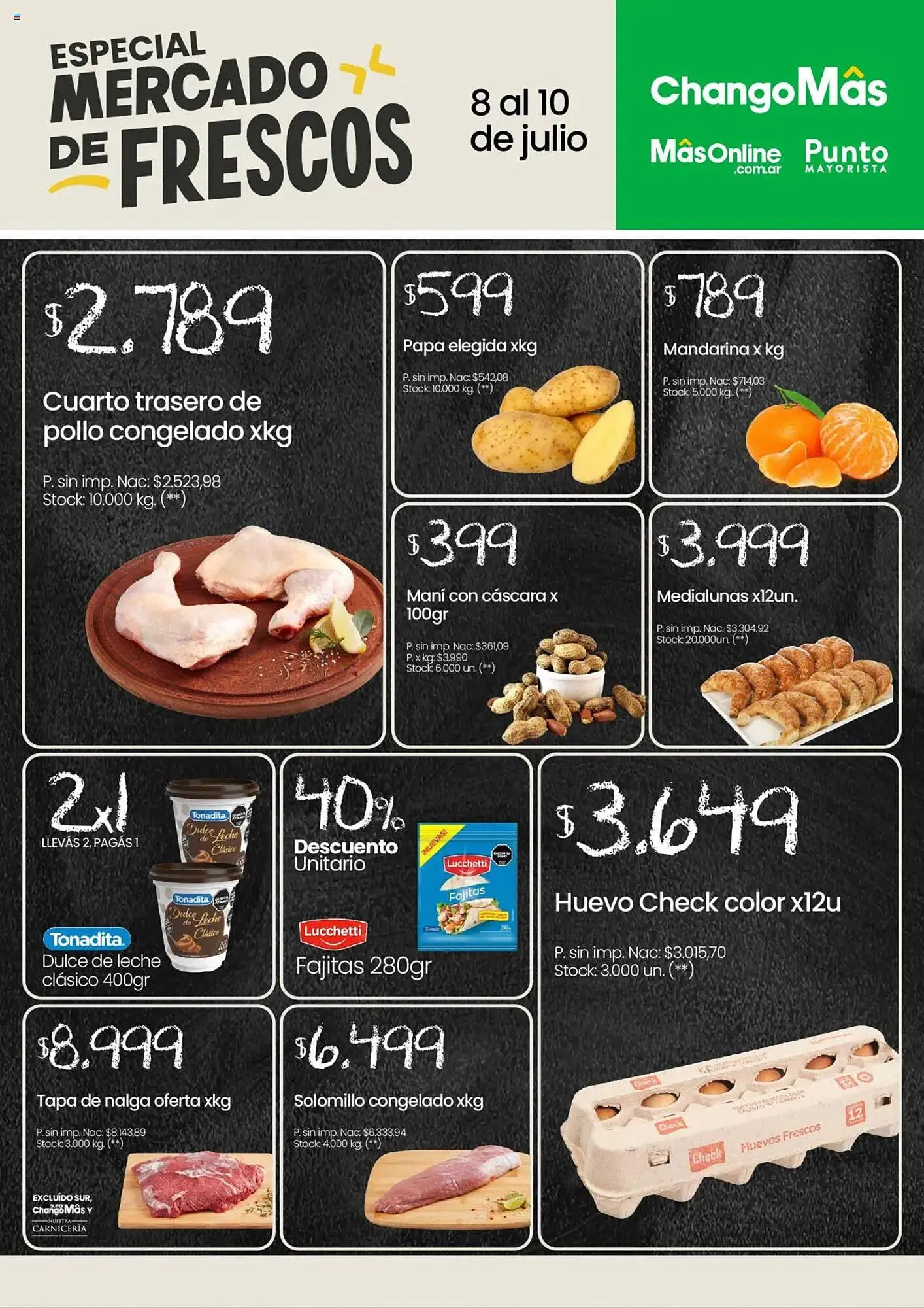 Ofertas de Catálogo Changomas 8 de julio al 11 de julio 2025 - Página 1 del catálogo