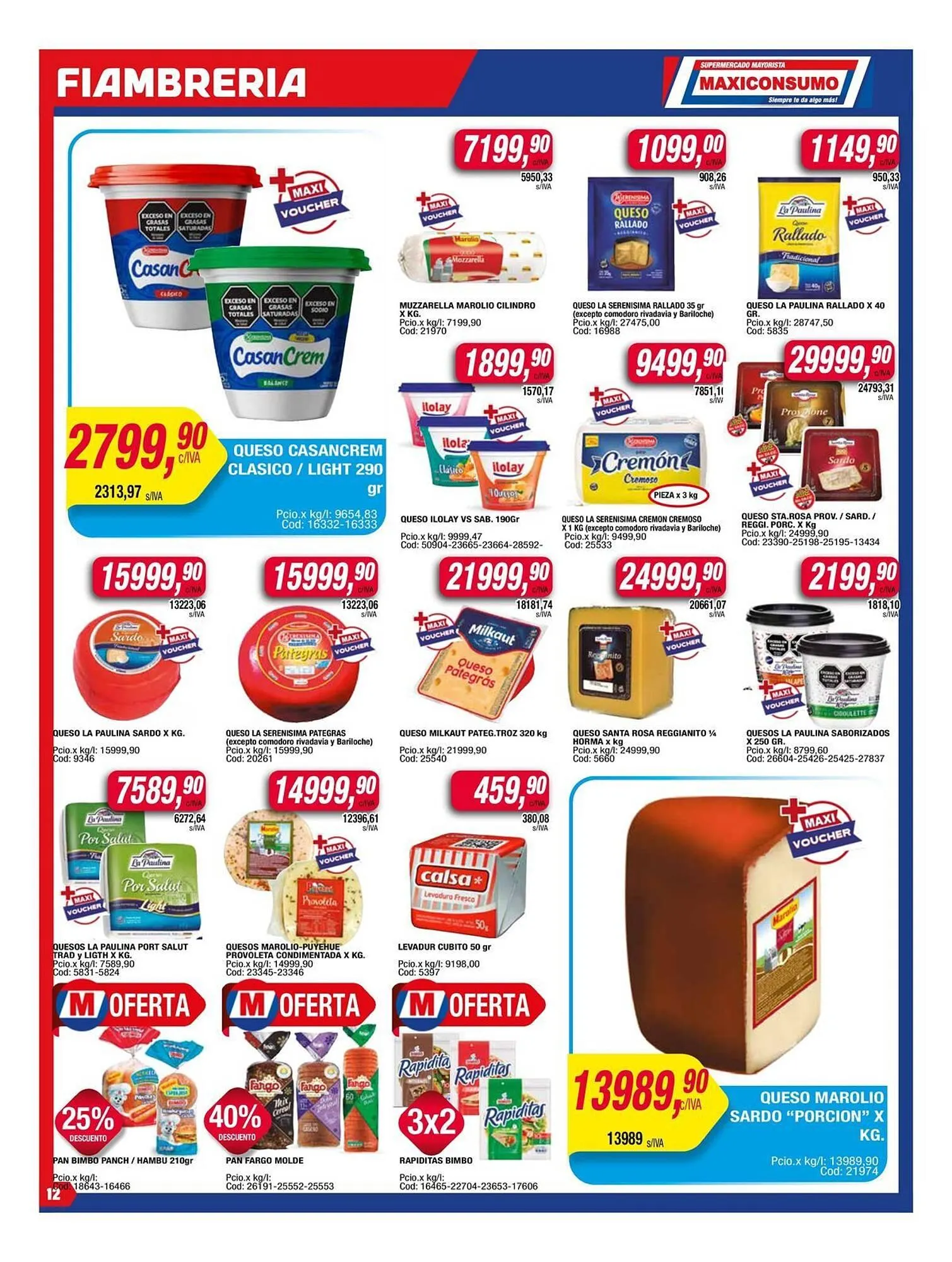 Ofertas de Catálogo Maxiconsumo 18 de agosto al 24 de agosto 2025 - Página 12 del catálogo