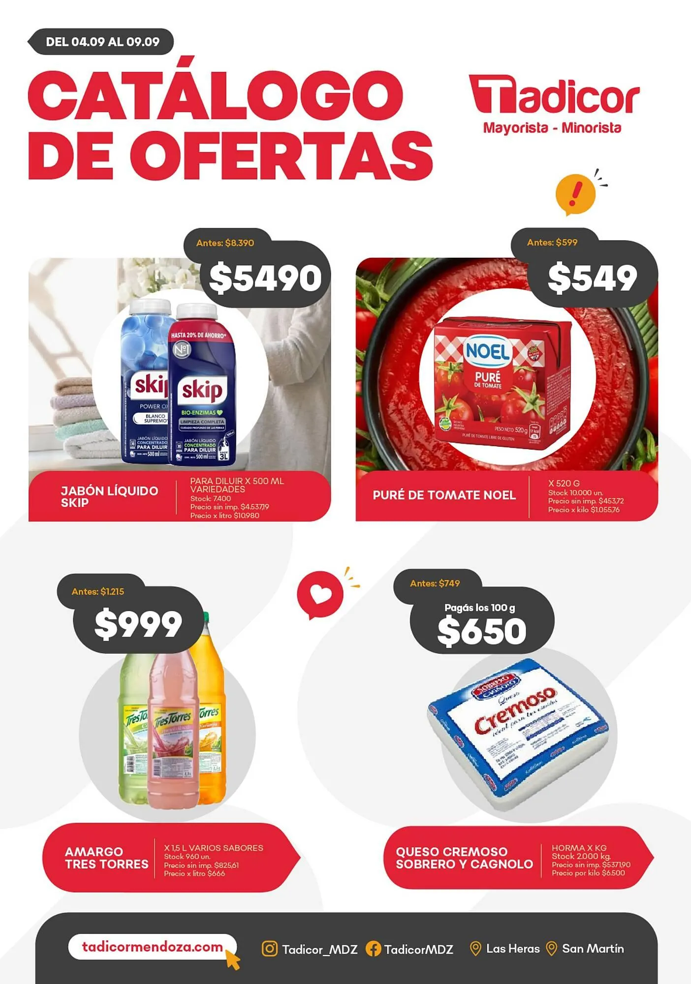 Catálogo Supermercados Tadicor - 1