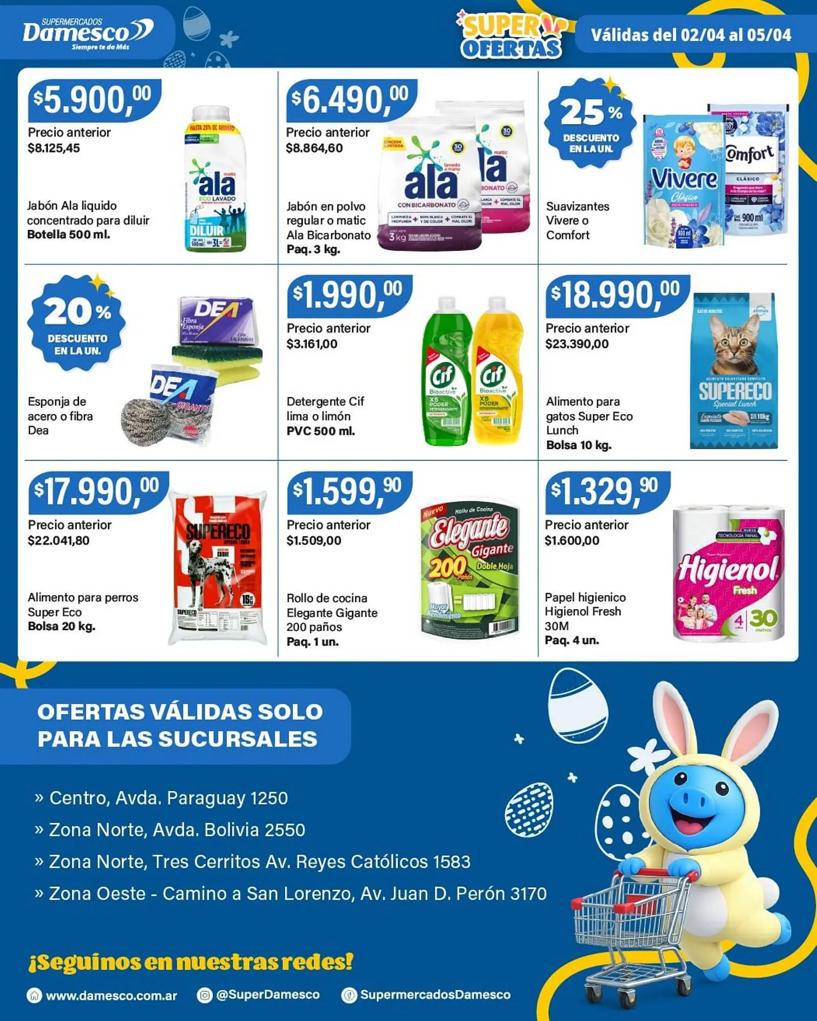 Ofertas de Catálogo Supermercados Damesco 2 de abril al 5 de abril 2026 - Página 8 del catálogo
