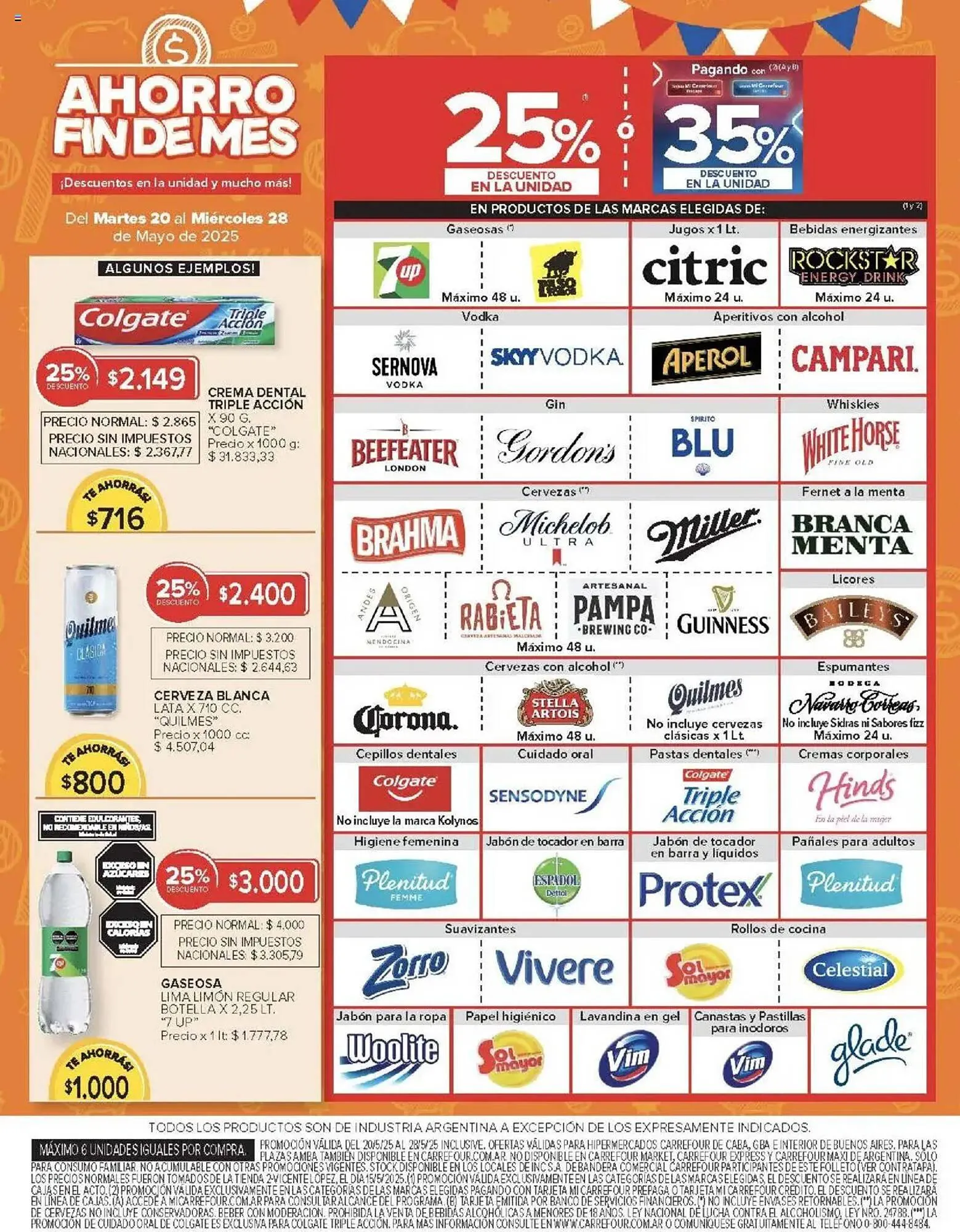 Ofertas de Catálogo Carrefour 20 de mayo al 28 de mayo 2025 - Página 9 del catálogo