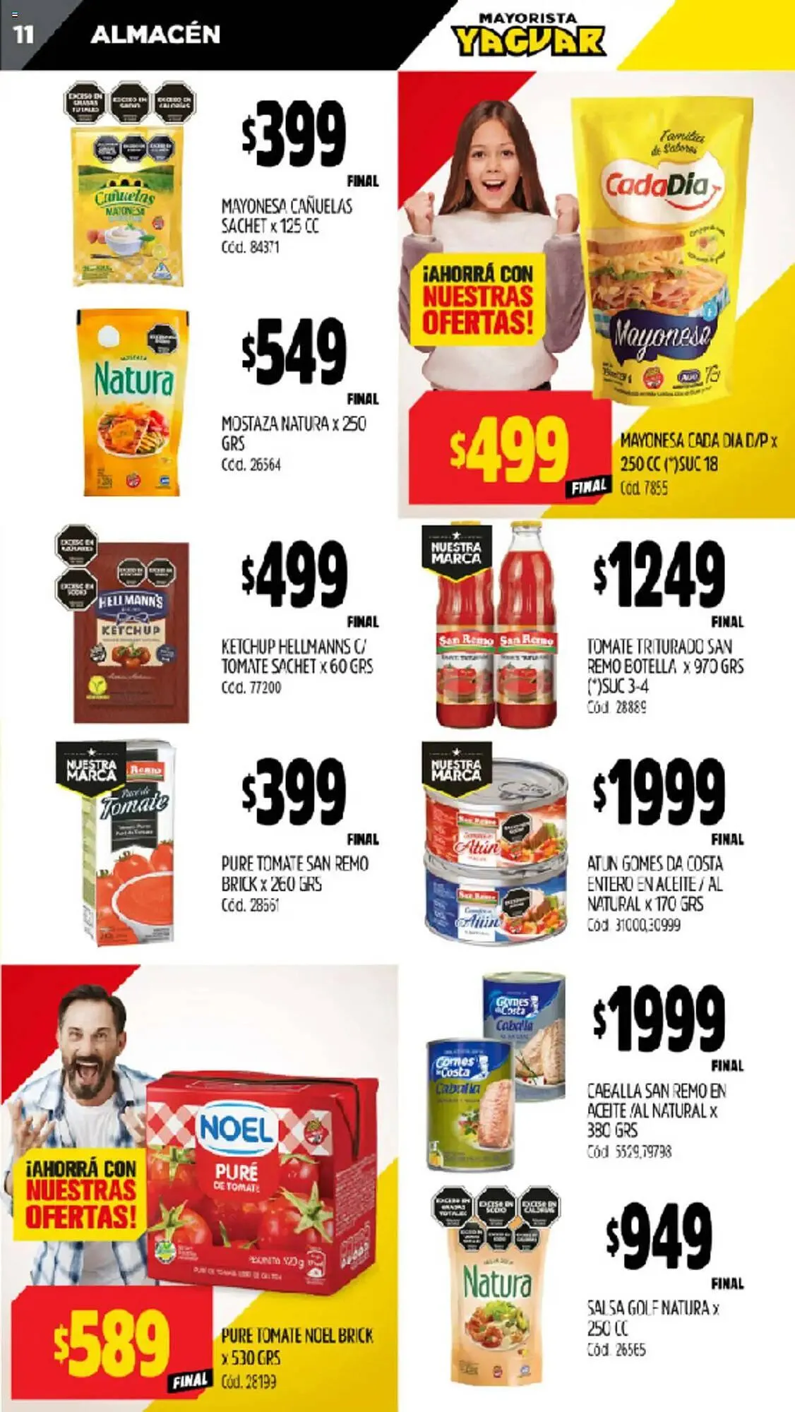 Ofertas de Catálogo Supermercados Yaguar 10 de marzo al 16 de marzo 2025 - Página 12 del catálogo