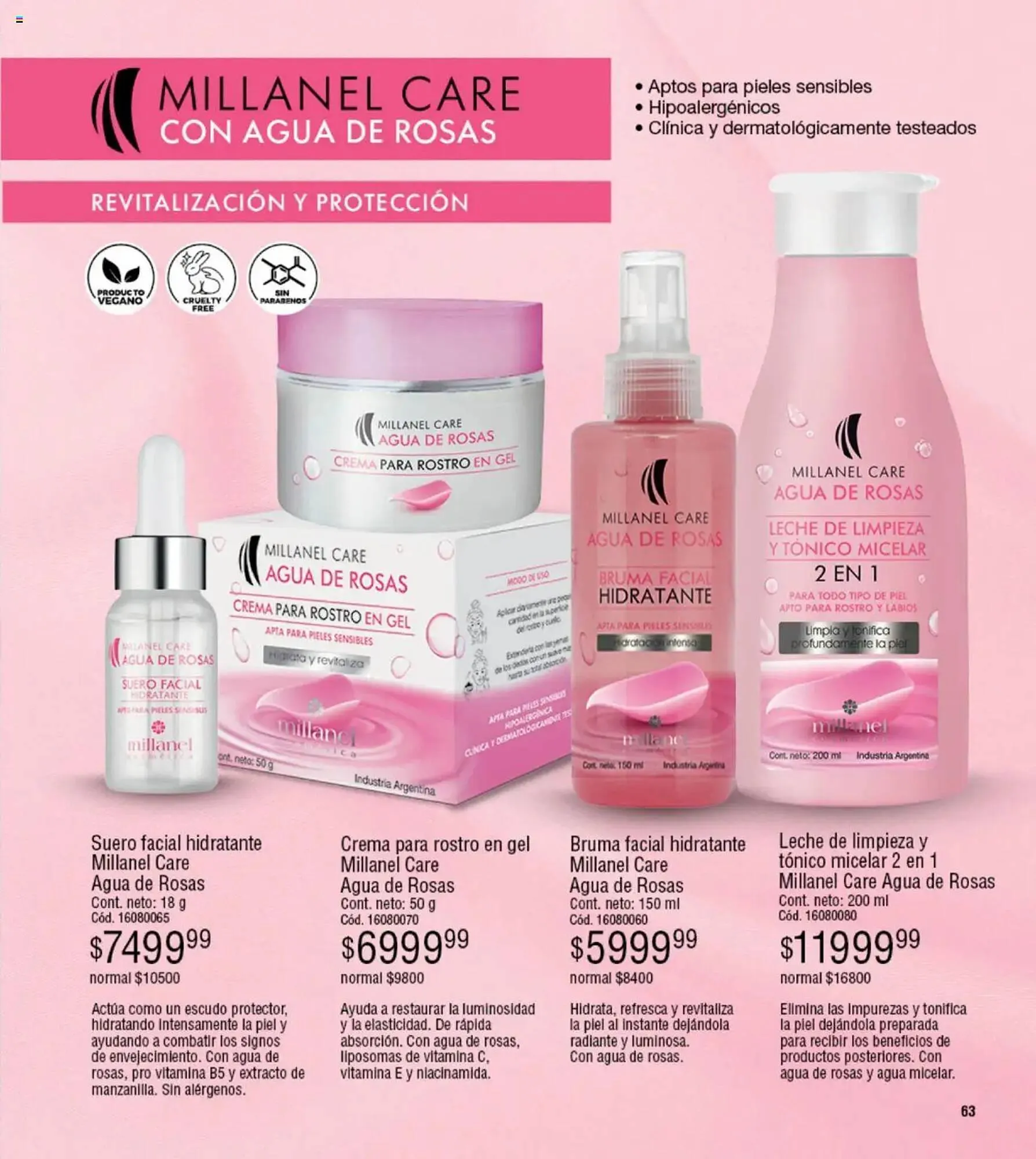 Ofertas de Catálogo Millanel Cosmética 28 de abril al 25 de mayo 2025 - Página 63 del catálogo