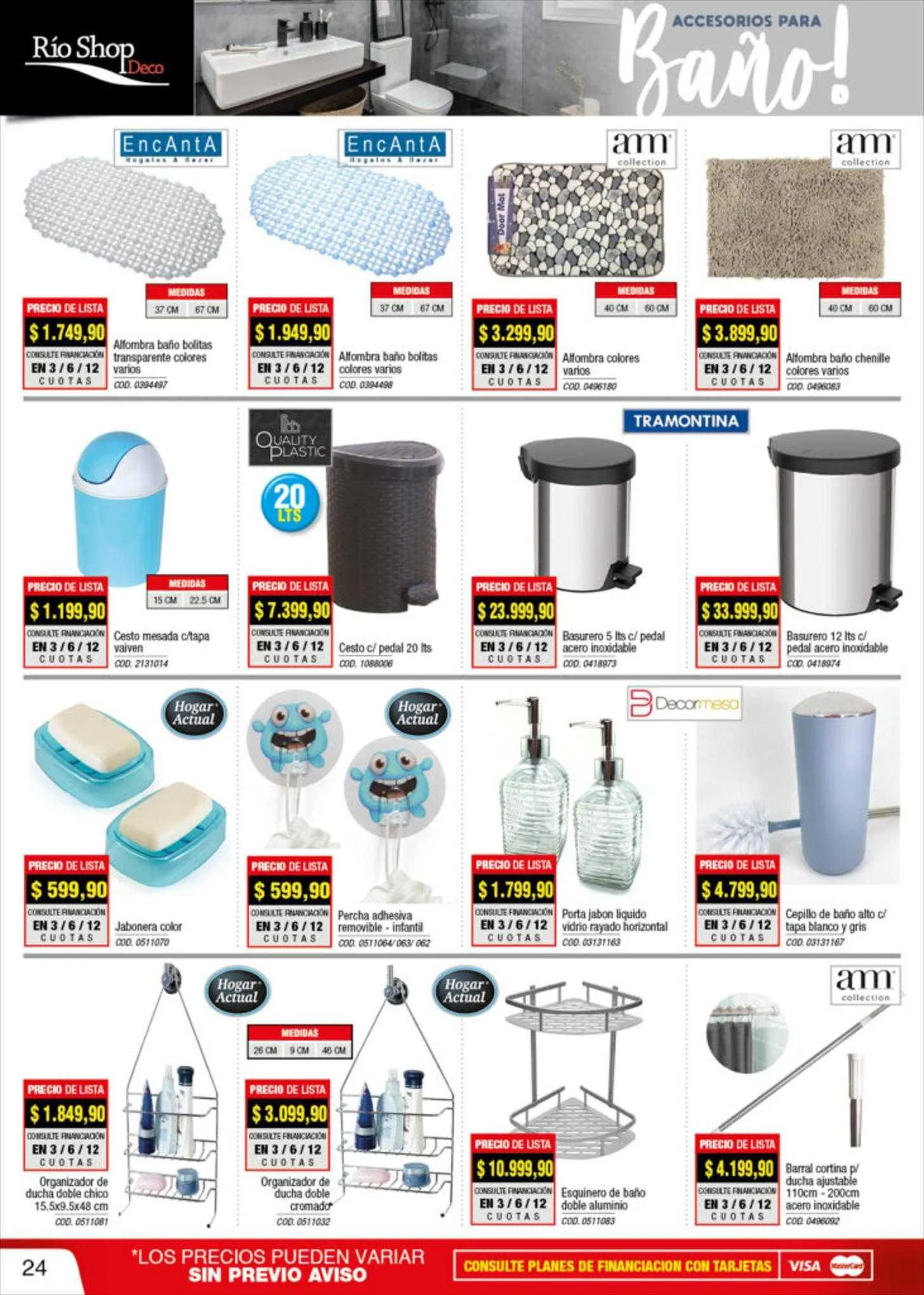 Ofertas de Catálogo Río Shop Deco 6 de septiembre al 10 de septiembre 2023 - Página 24 del catálogo