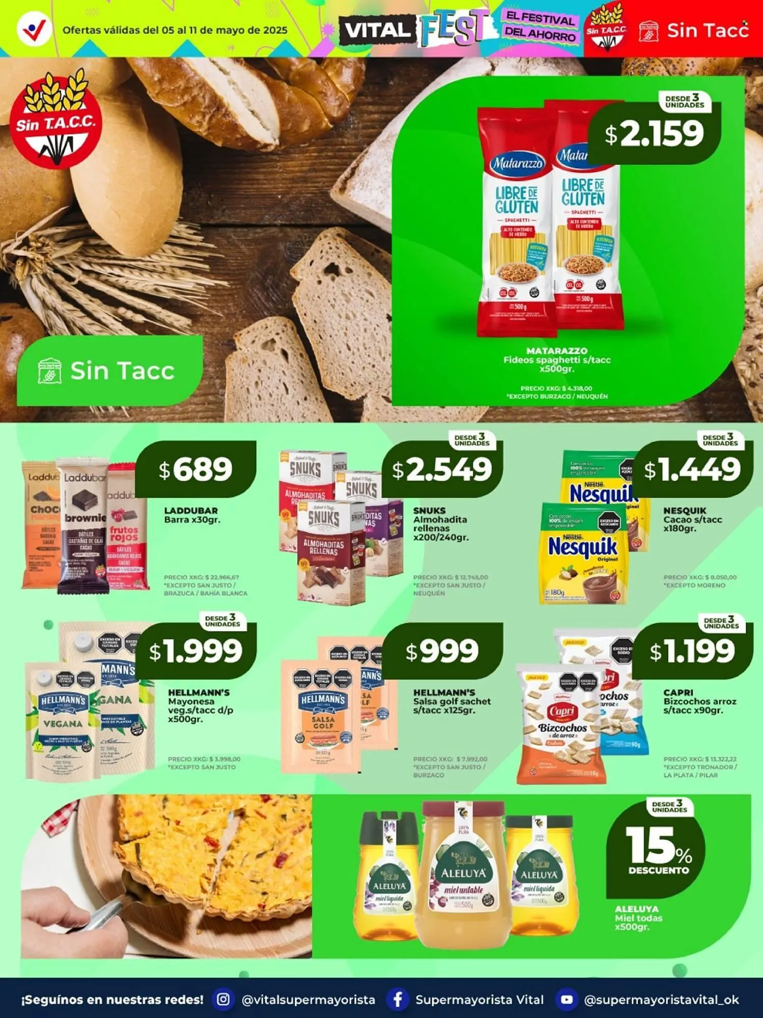 Ofertas de Catálogo Supermayorista Vital 5 de mayo al 13 de mayo 2025 - Página 31 del catálogo