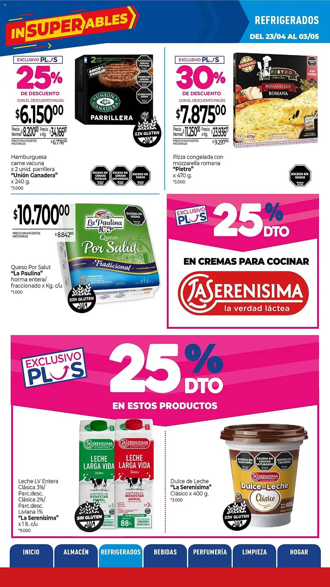 Ofertas de Catálogo La Anonima 23 de abril al 3 de mayo 2026 - Página 18 del catálogo