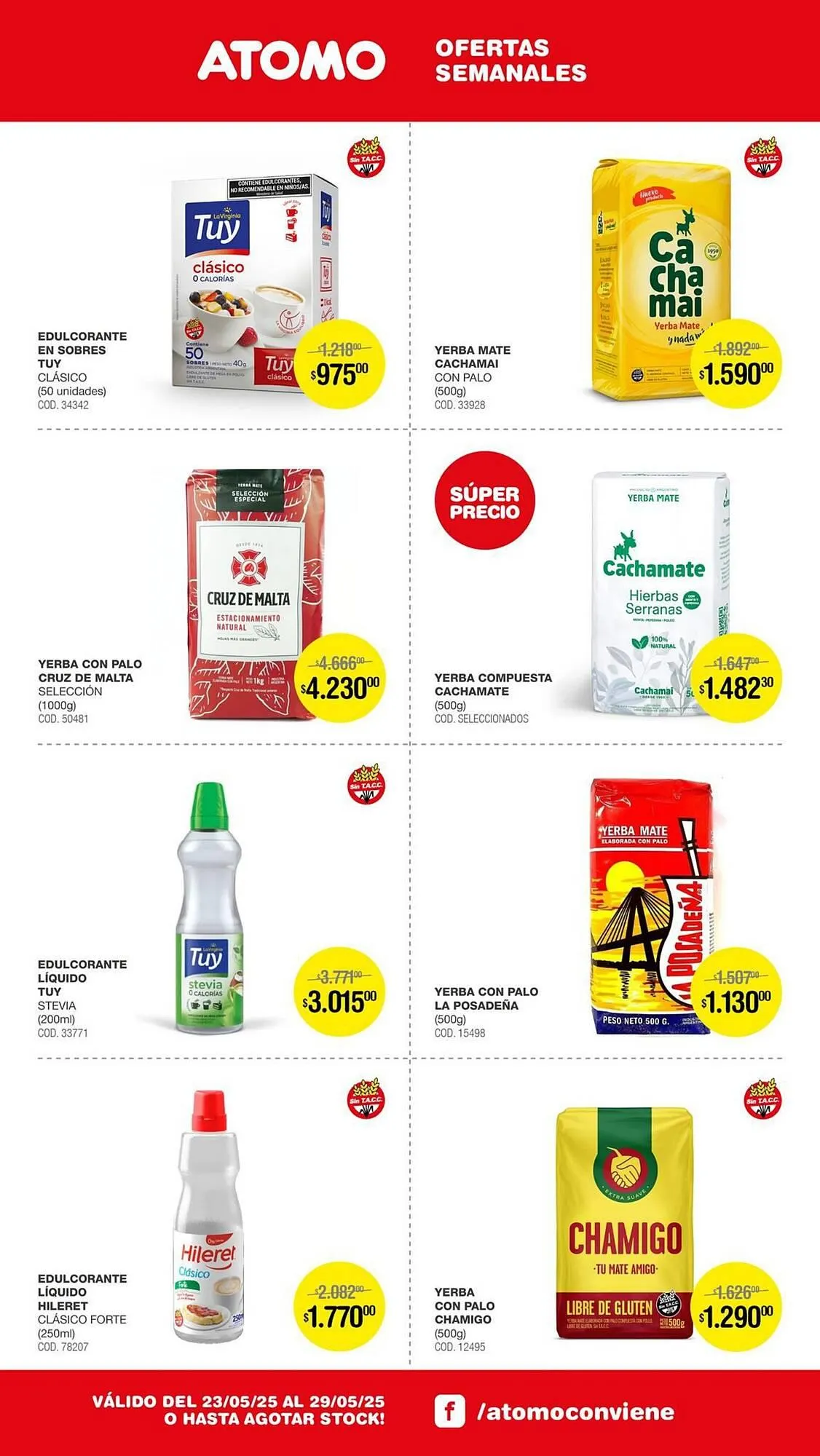 Ofertas de Catálogo Atomo Conviene 23 de mayo al 29 de mayo 2025 - Página 19 del catálogo