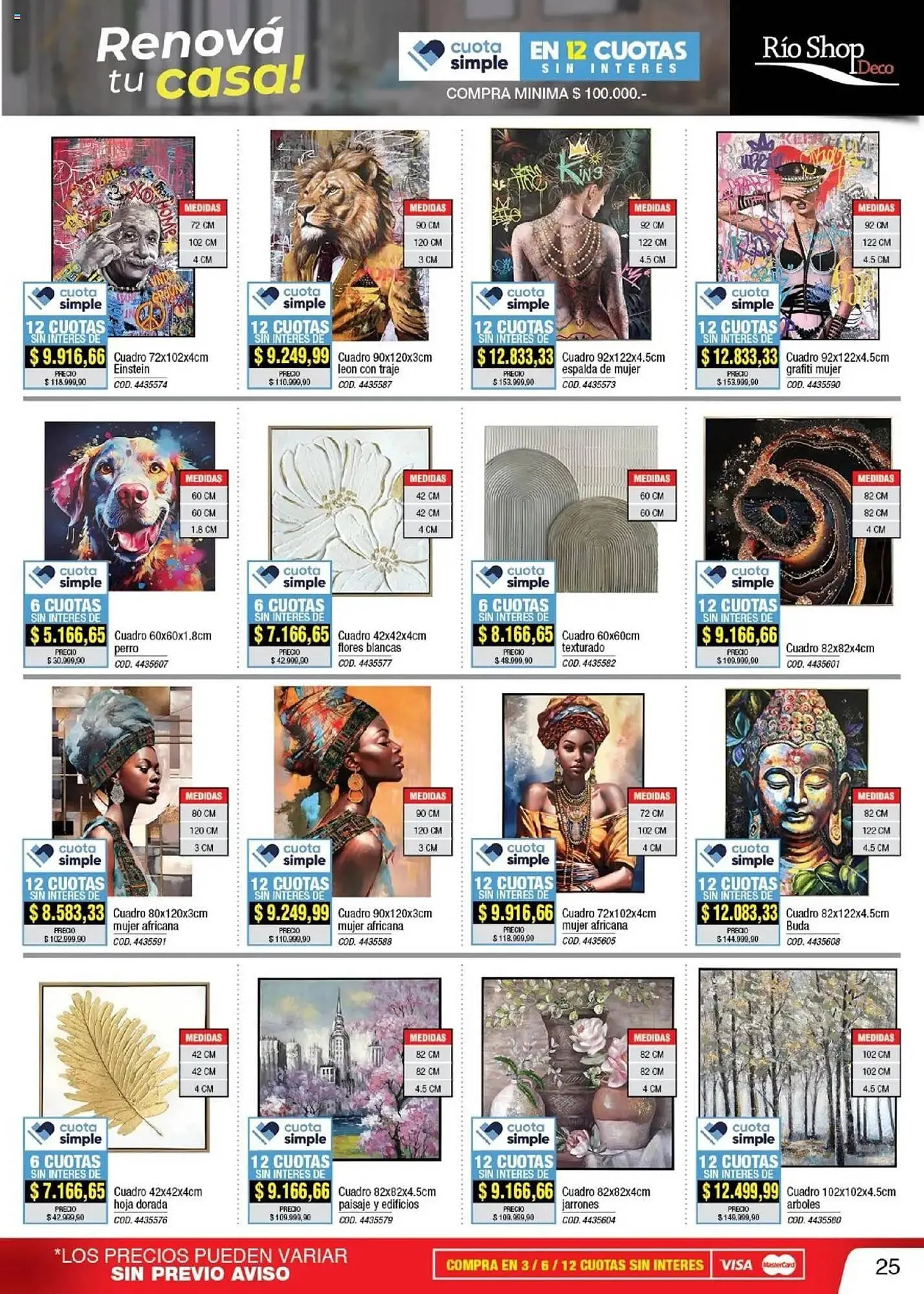 Ofertas de Catálogo Rio Shop Deco 20 de marzo al 30 de abril 2025 - Página 25 del catálogo