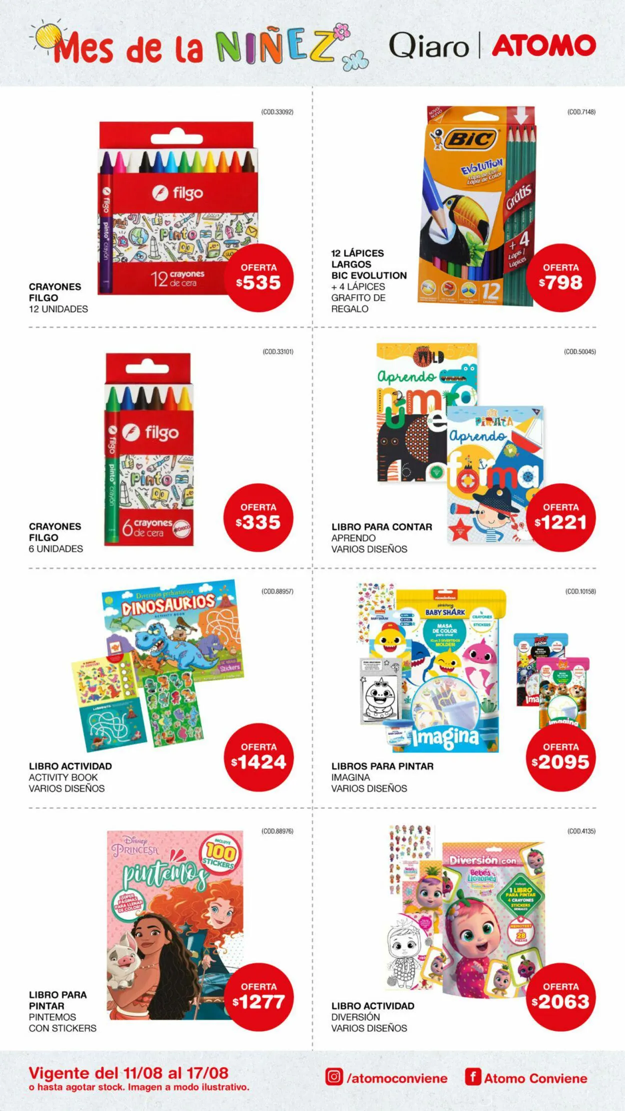 Ofertas de ATOMO Conviene - Día de las Infancias 11 de agosto al 17 de agosto 2024 - Página 7 del catálogo