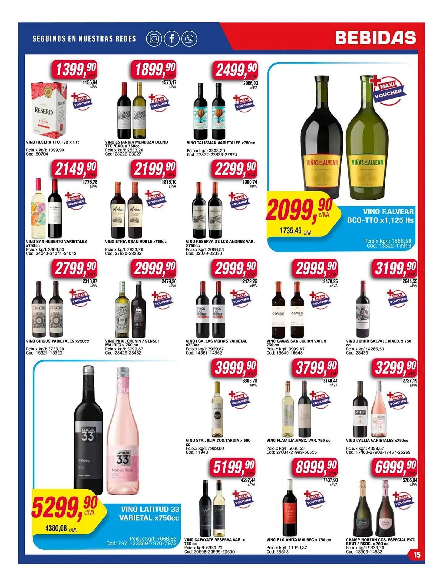 Ofertas de Catálogo Maxiconsumo 9 de junio al 15 de junio 2025 - Página 15 del catálogo