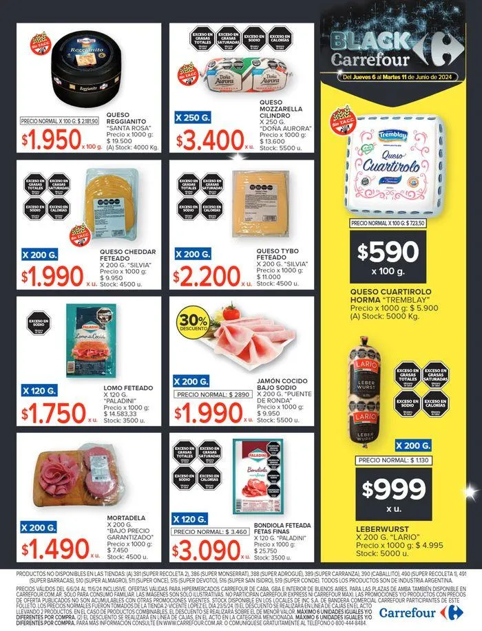 Ofertas de Catálogo Black Carrefour Hiper BS AS 6 de junio al 11 de junio 2024 - Página 7 del catálogo