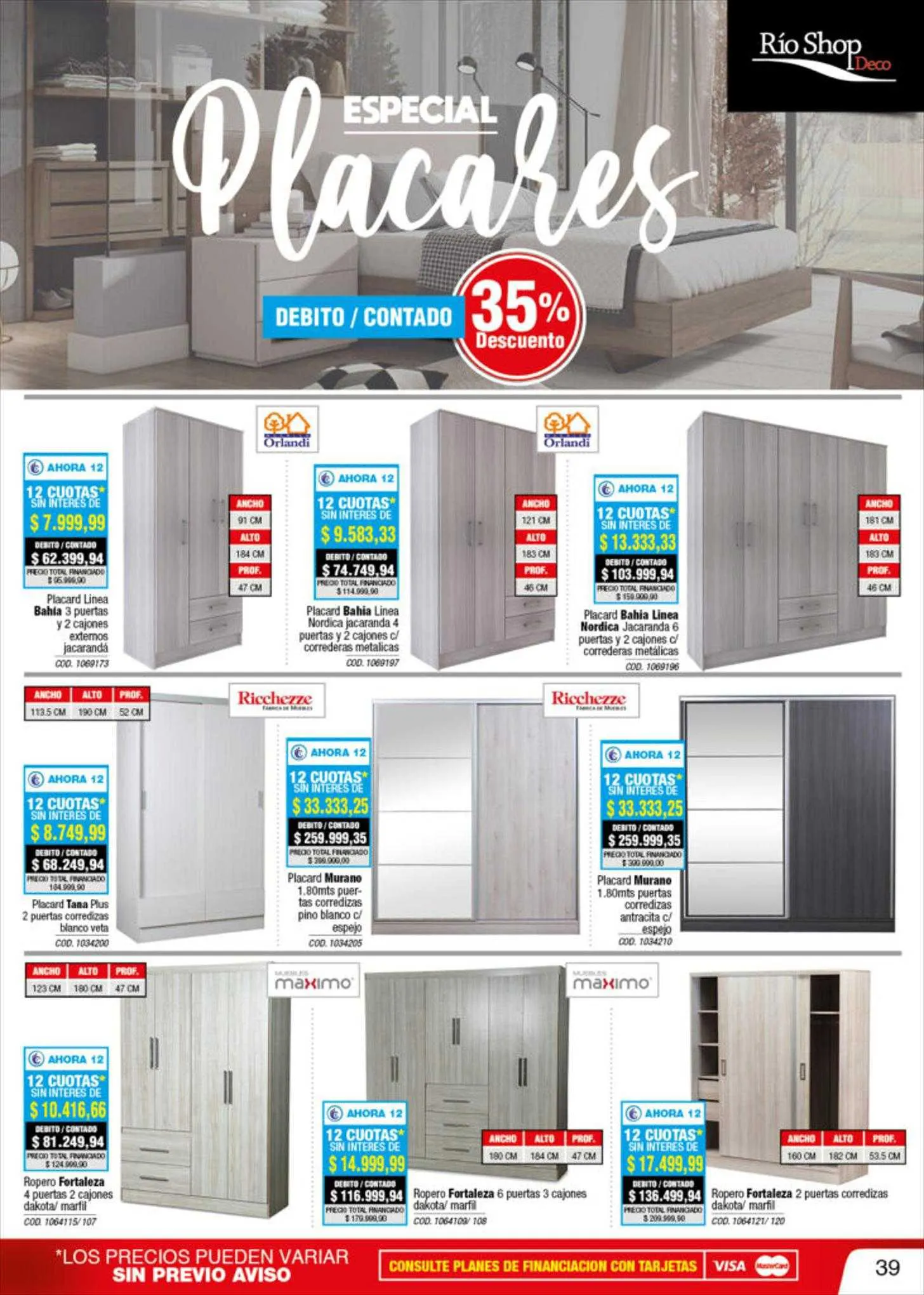 Ofertas de Catálogo Río Shop Deco 6 de septiembre al 10 de septiembre 2023 - Página 39 del catálogo