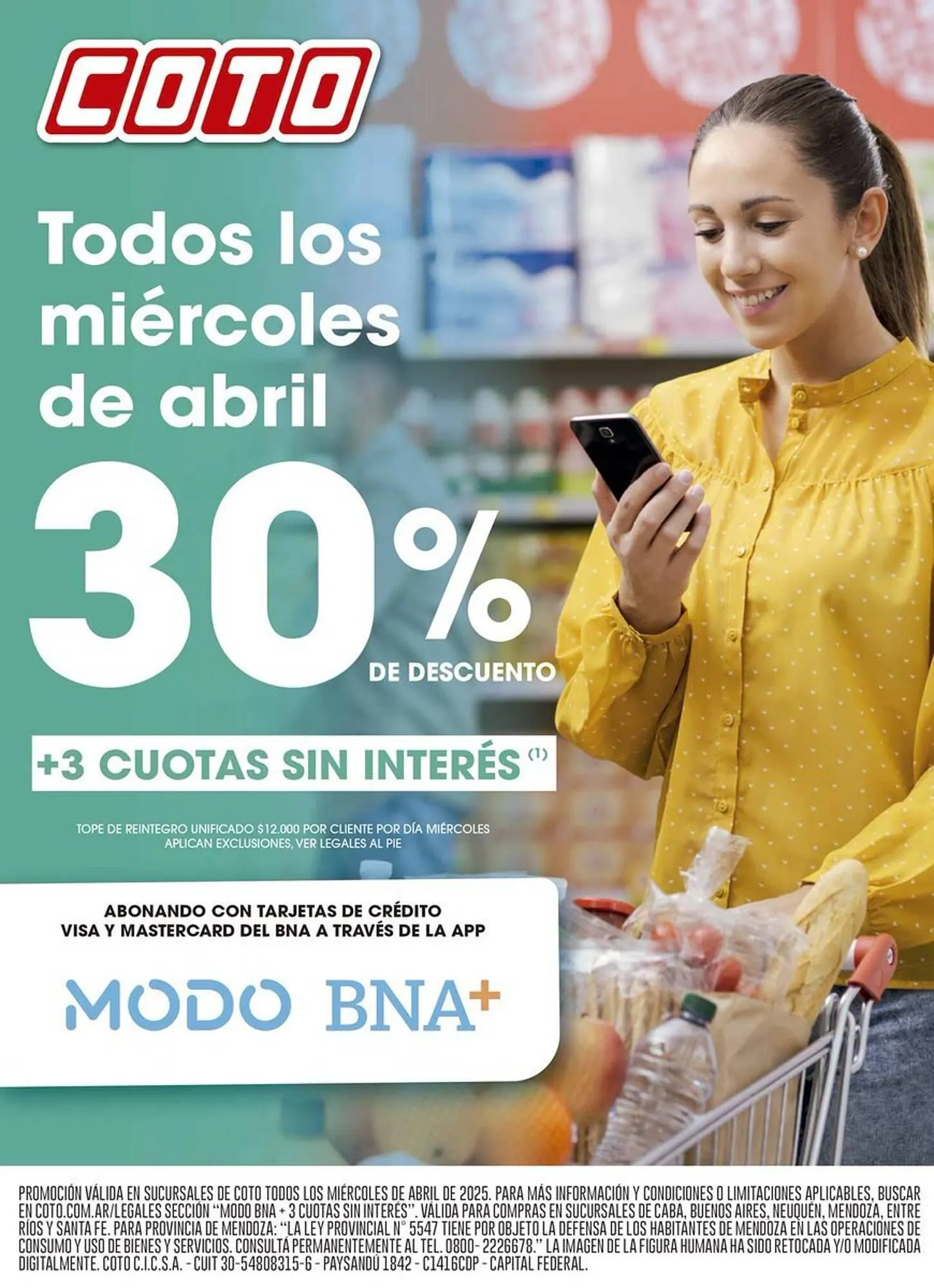 Ofertas de Catálogo Coto 9 de abril al 14 de abril 2025 - Página 1 del catálogo