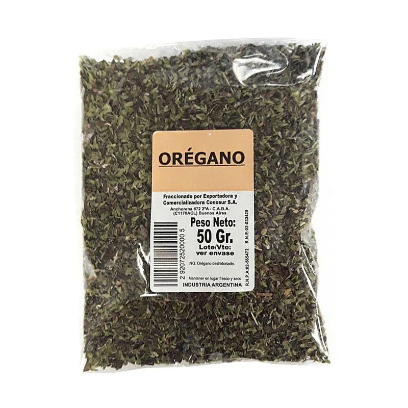 Orégano 50 g.