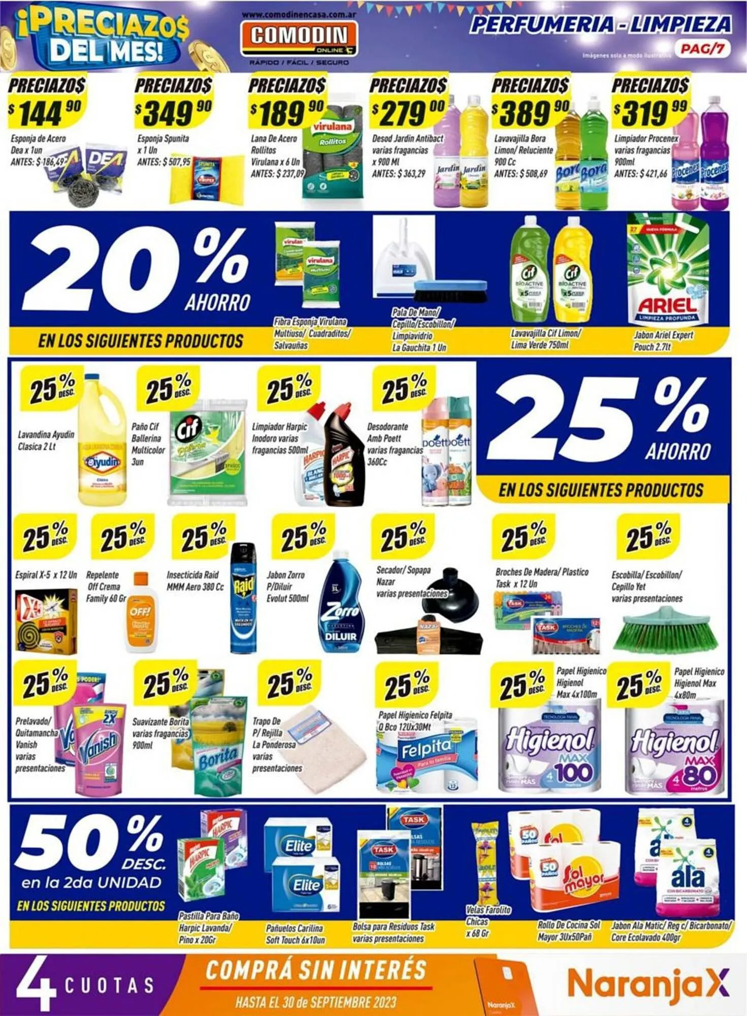 Ofertas de Catálogo Supermercados Comodin 25 de septiembre al 1 de octubre 2023 - Página 7 del catálogo