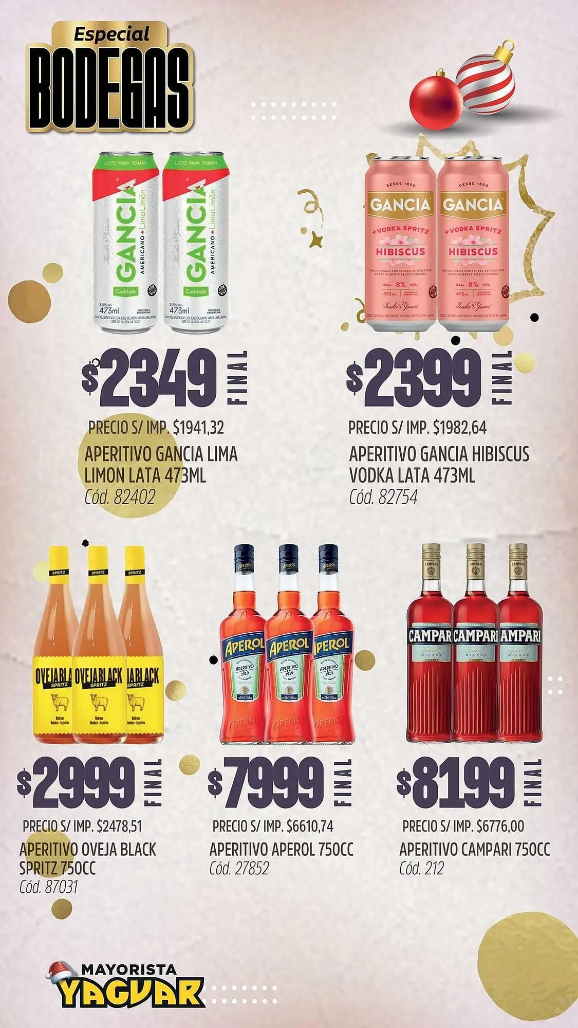 Ofertas de Catálogo Supermercados Yaguar 11 de diciembre al 15 de diciembre 2025 - Página 4 del catálogo