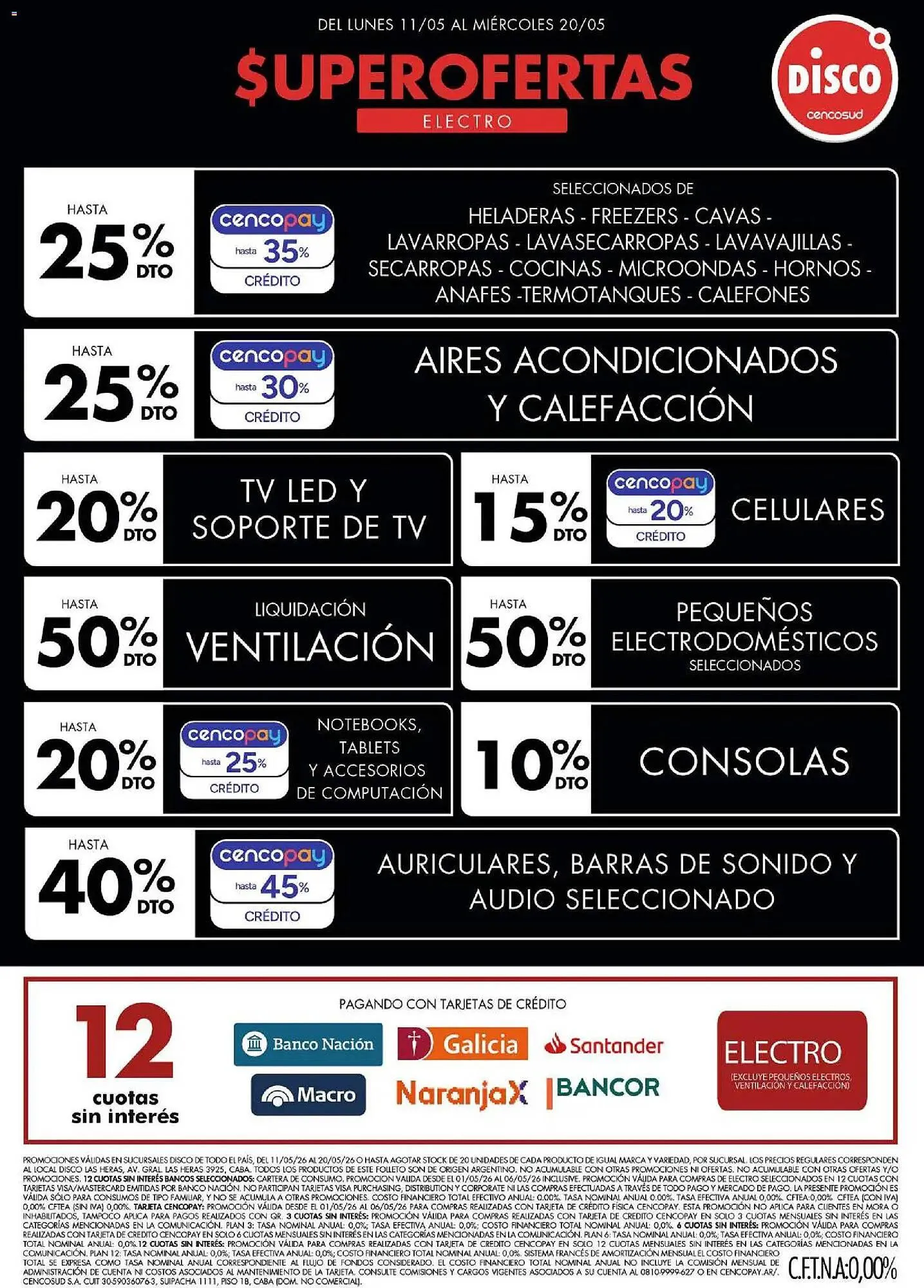 Ofertas de Folleto Disco 11 de mayo al 20 de mayo 2026 - Página 1 del catálogo