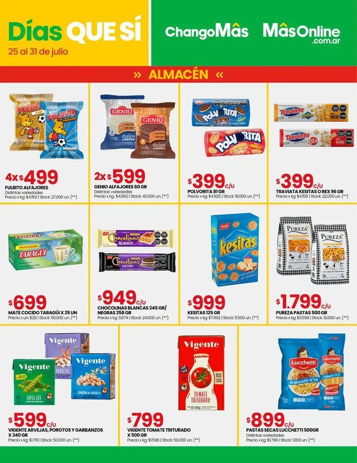 Ofertas de Catálogo Changomas 25 de julio al 31 de julio 2024 - Página 5 del catálogo