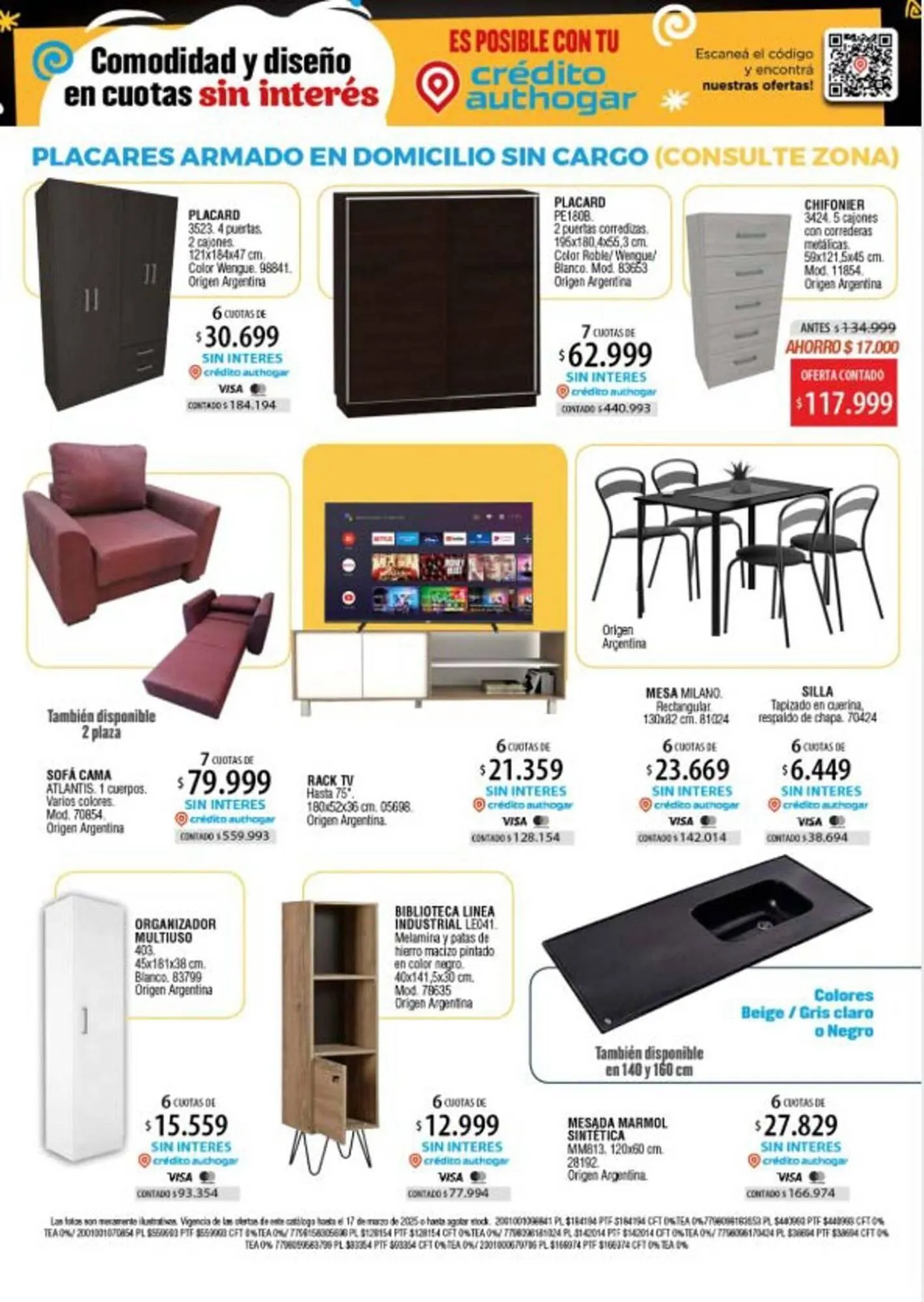 Ofertas de Catálogo Authogar 24 de marzo al 30 de marzo 2025 - Página 43 del catálogo