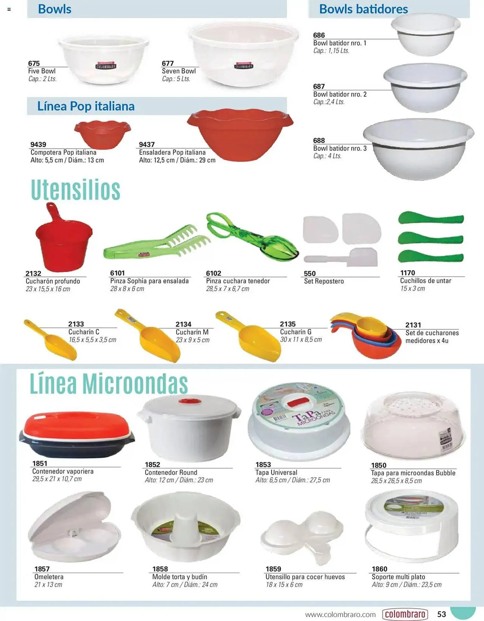 Ofertas de Catálogo Colombraro 16 de abril al 31 de diciembre 2025 - Página 53 del catálogo