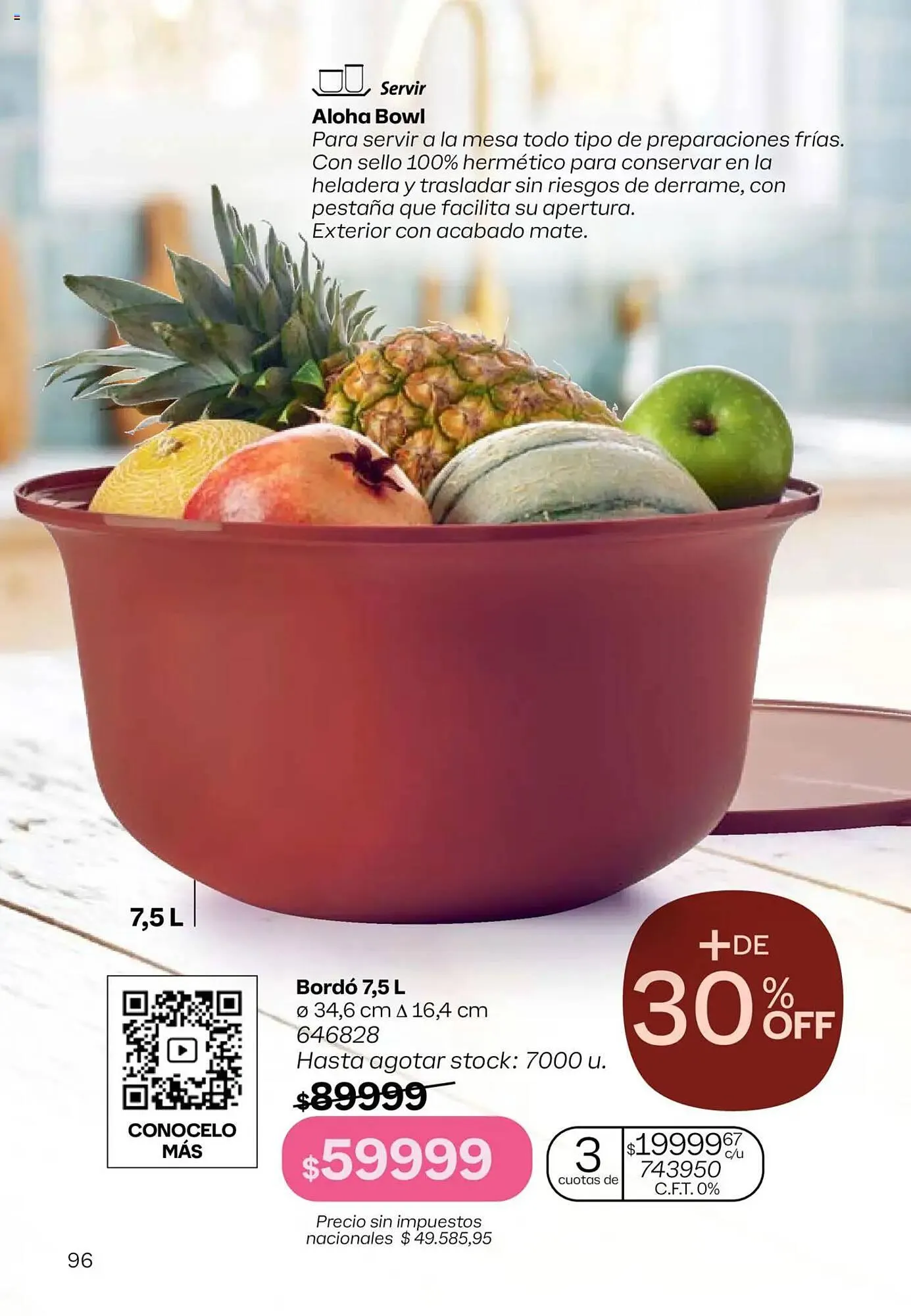 Ofertas de Catálogo Tupperware 29 de mayo al 12 de junio 2025 - Página 97 del catálogo