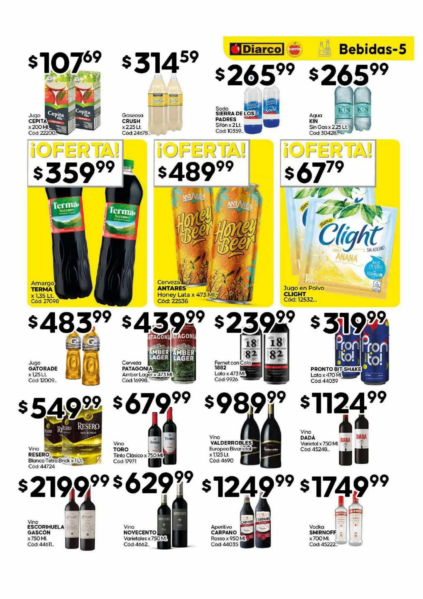 Ofertas de Catálogo Diarco 10 de julio al 27 de diciembre 2023 - Página 5 del catálogo