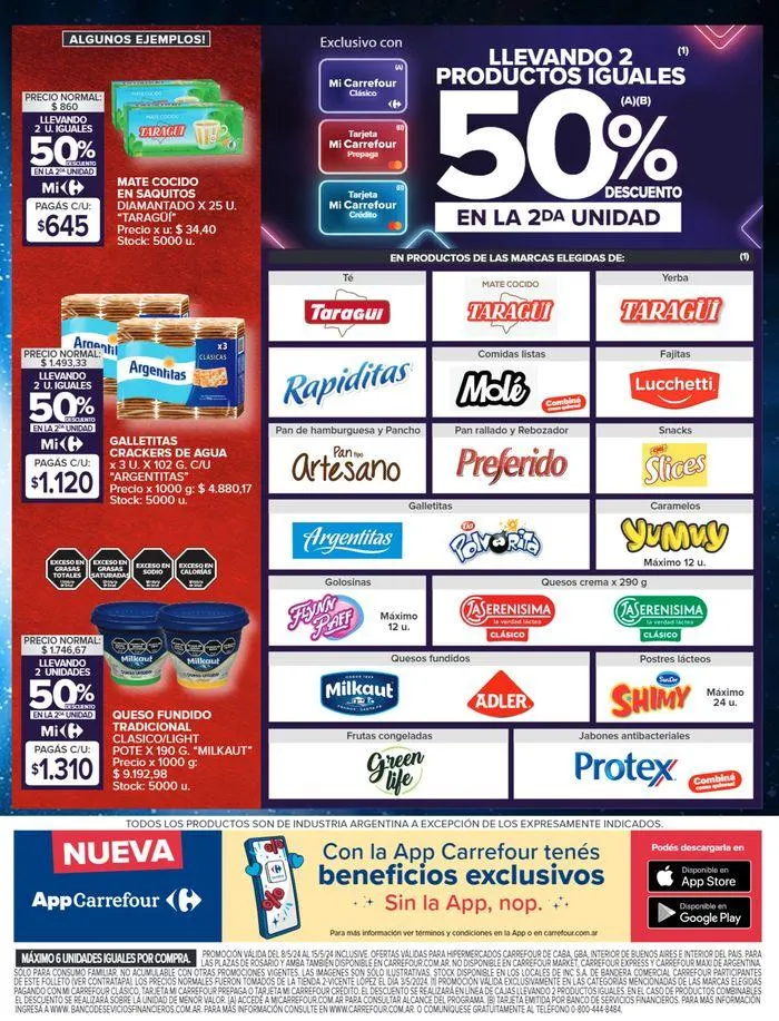 Ofertas de Catálogo Ahorro Gigante Hiper BS AS 8 de mayo al 15 de mayo 2024 - Página 24 del catálogo