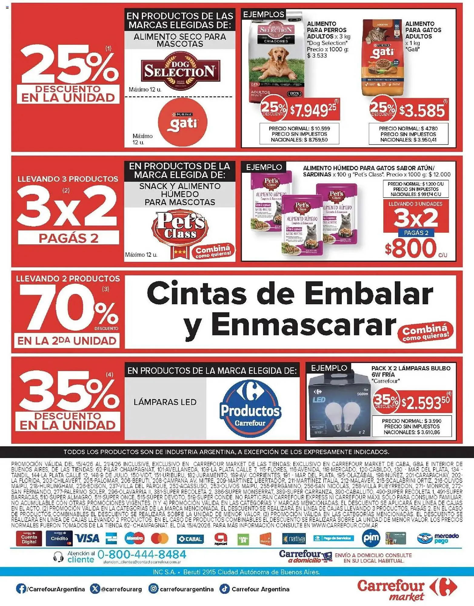 Ofertas de Catálogo Carrefour 15 de abril al 20 de abril 2026 - Página 39 del catálogo