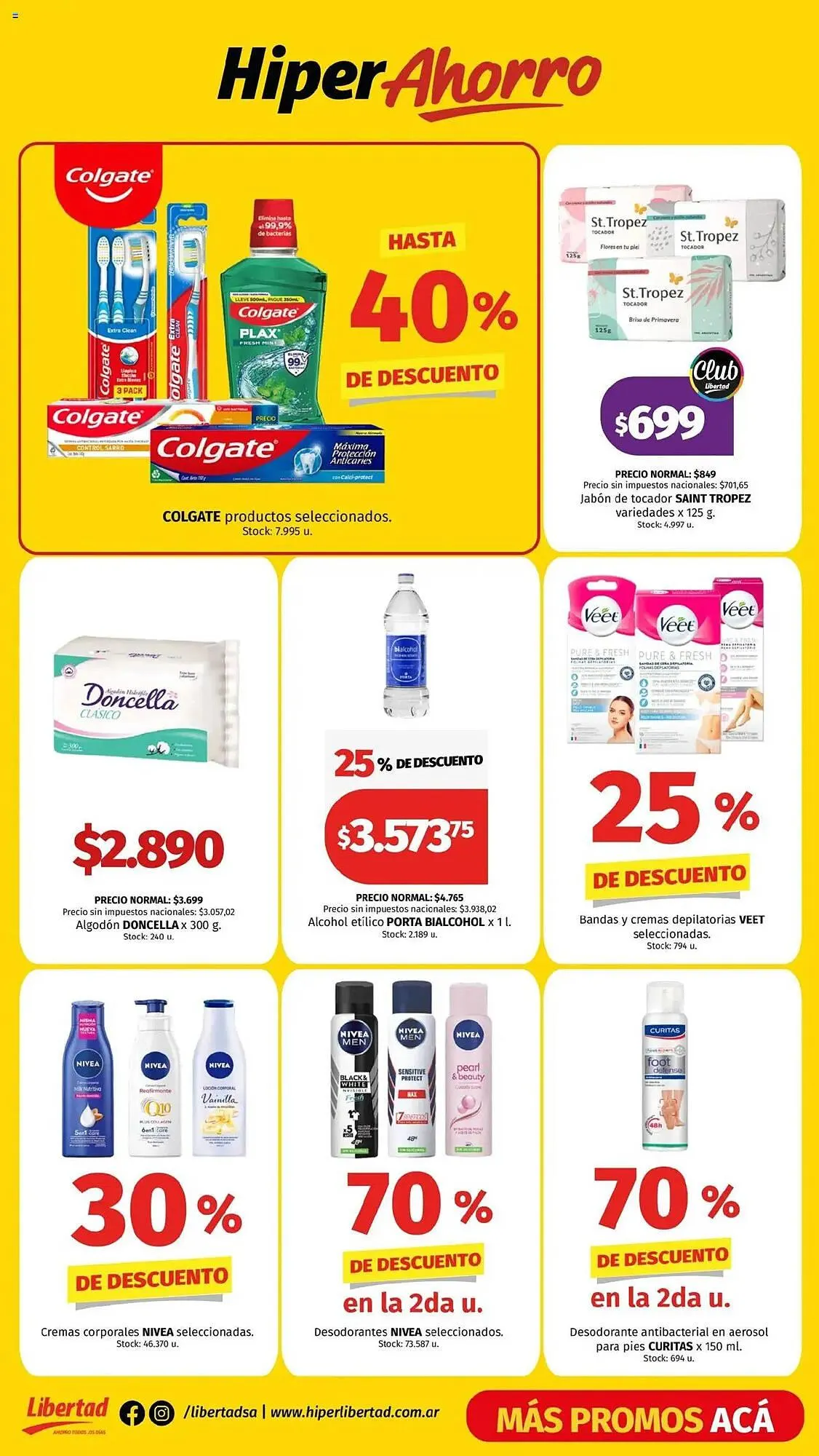 Ofertas de Catálogo Hipermercado Libertad 6 de agosto al 20 de agosto 2025 - Página 7 del catálogo