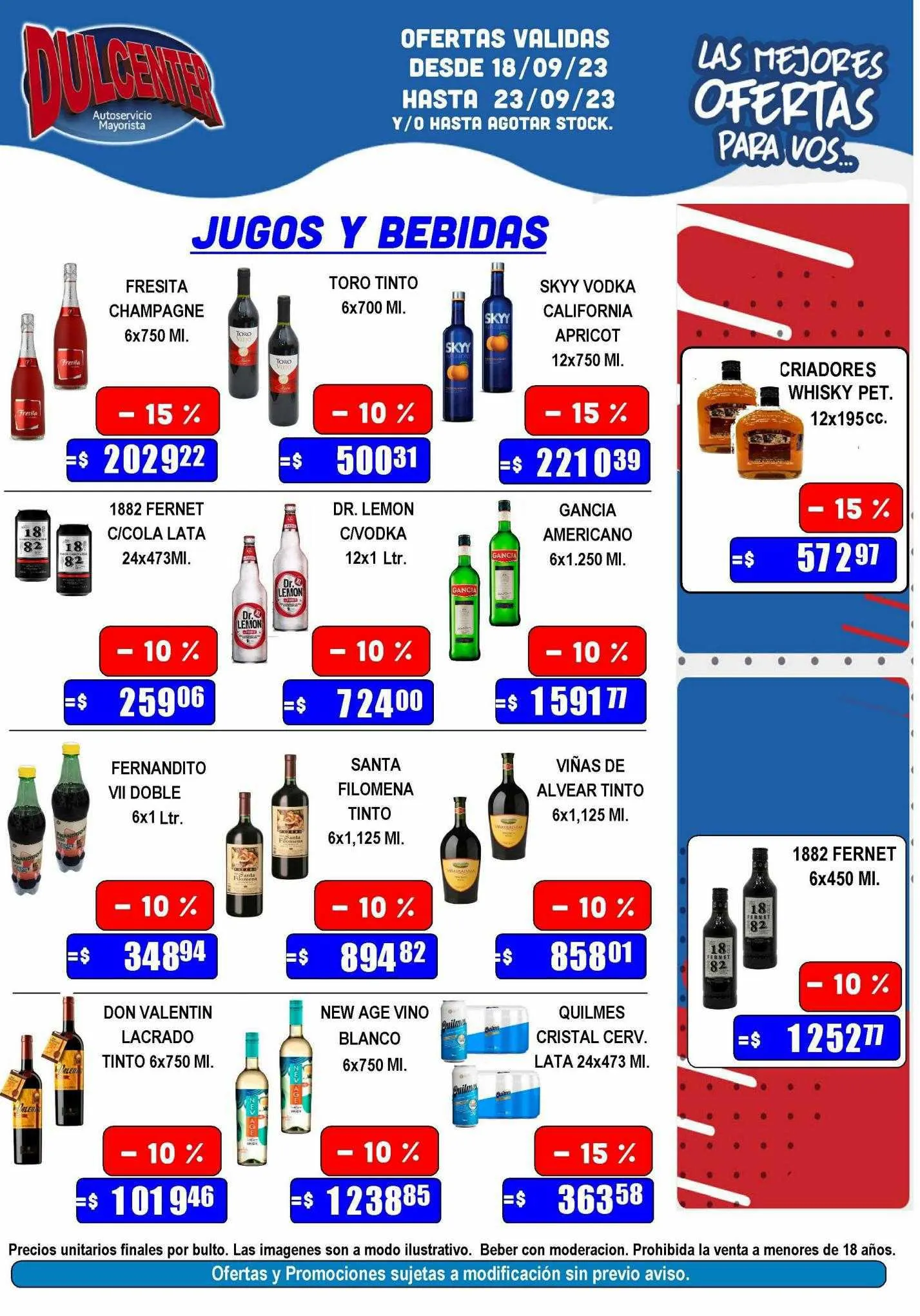 Ofertas de Catálogo Dulcenter 18 de septiembre al 23 de septiembre 2023 - Página 7 del catálogo