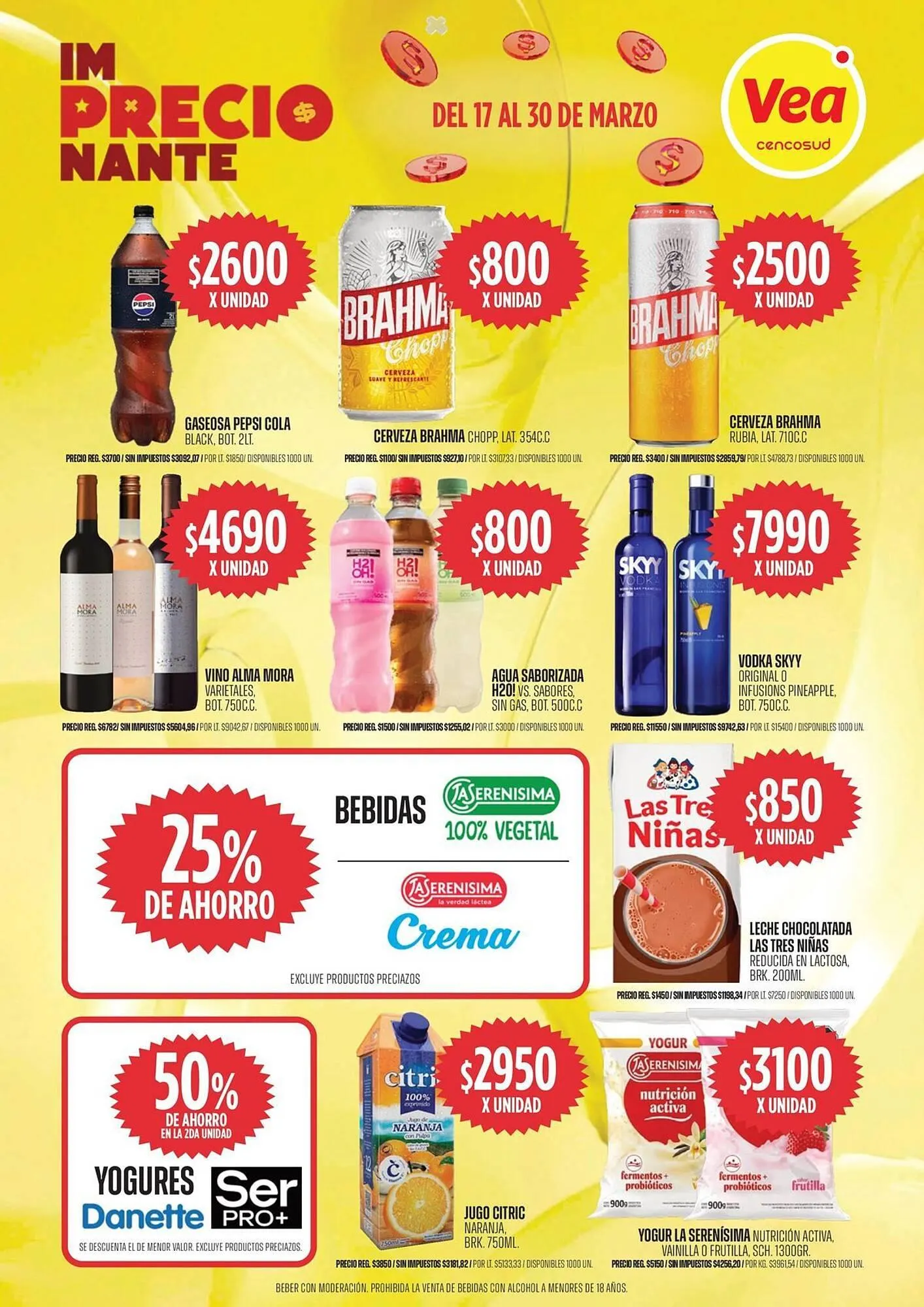 Ofertas de Catálogo Supermercados Vea 17 de marzo al 30 de marzo 2026 - Página 4 del catálogo