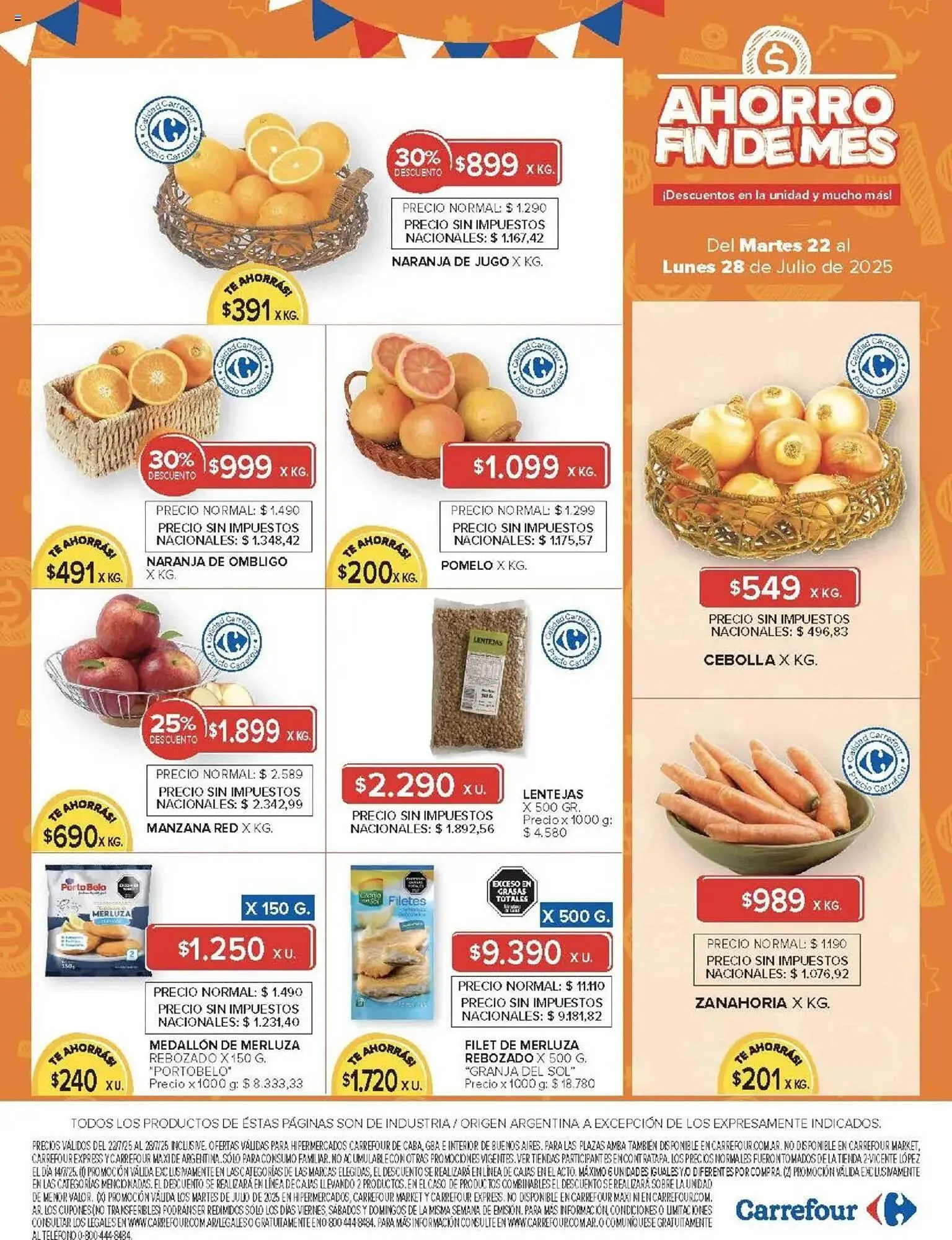 Ofertas de Catálogo Carrefour 22 de julio al 28 de julio 2025 - Página 3 del catálogo