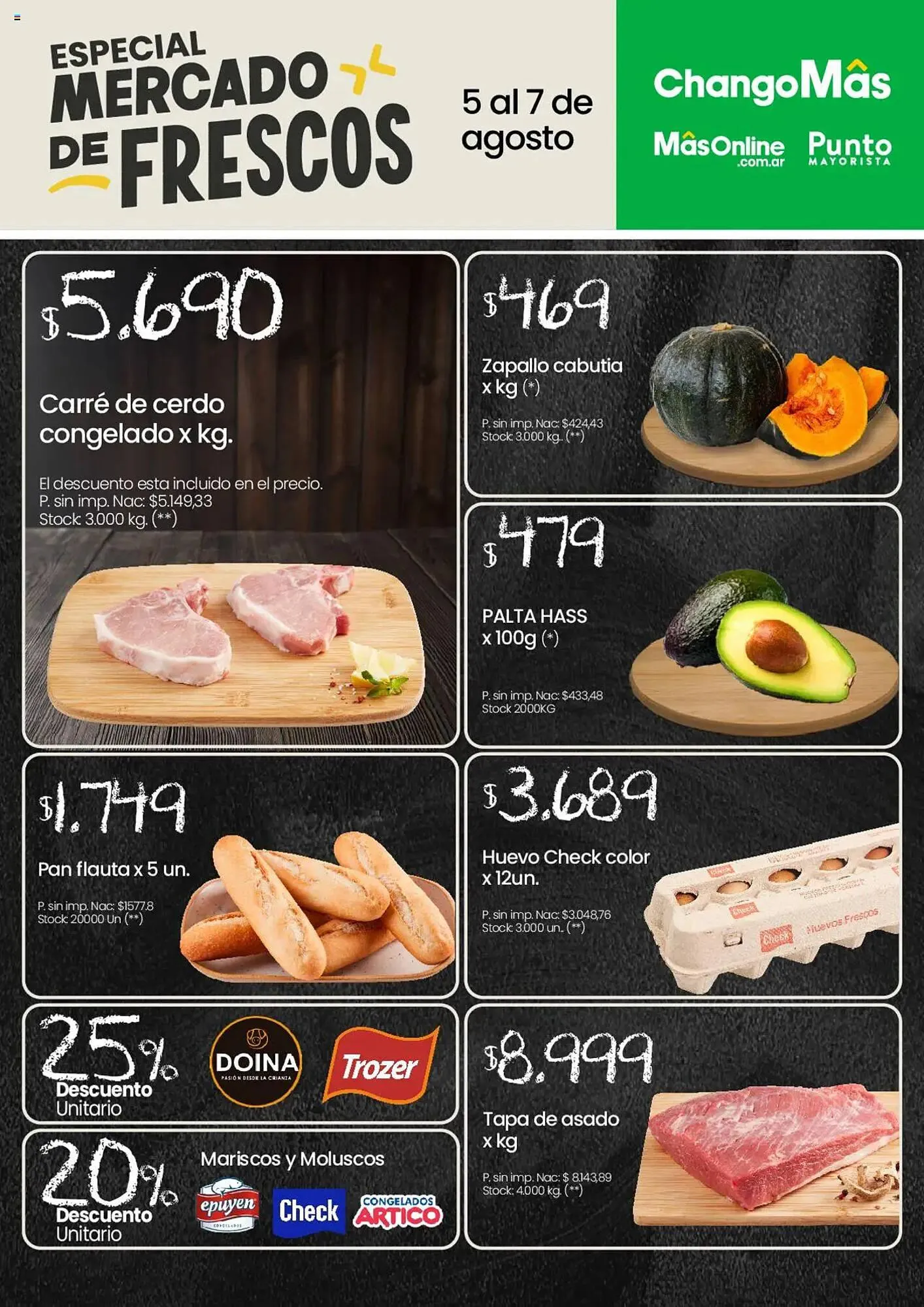 Ofertas de Catálogo Changomas 5 de agosto al 7 de agosto 2025 - Página 1 del catálogo