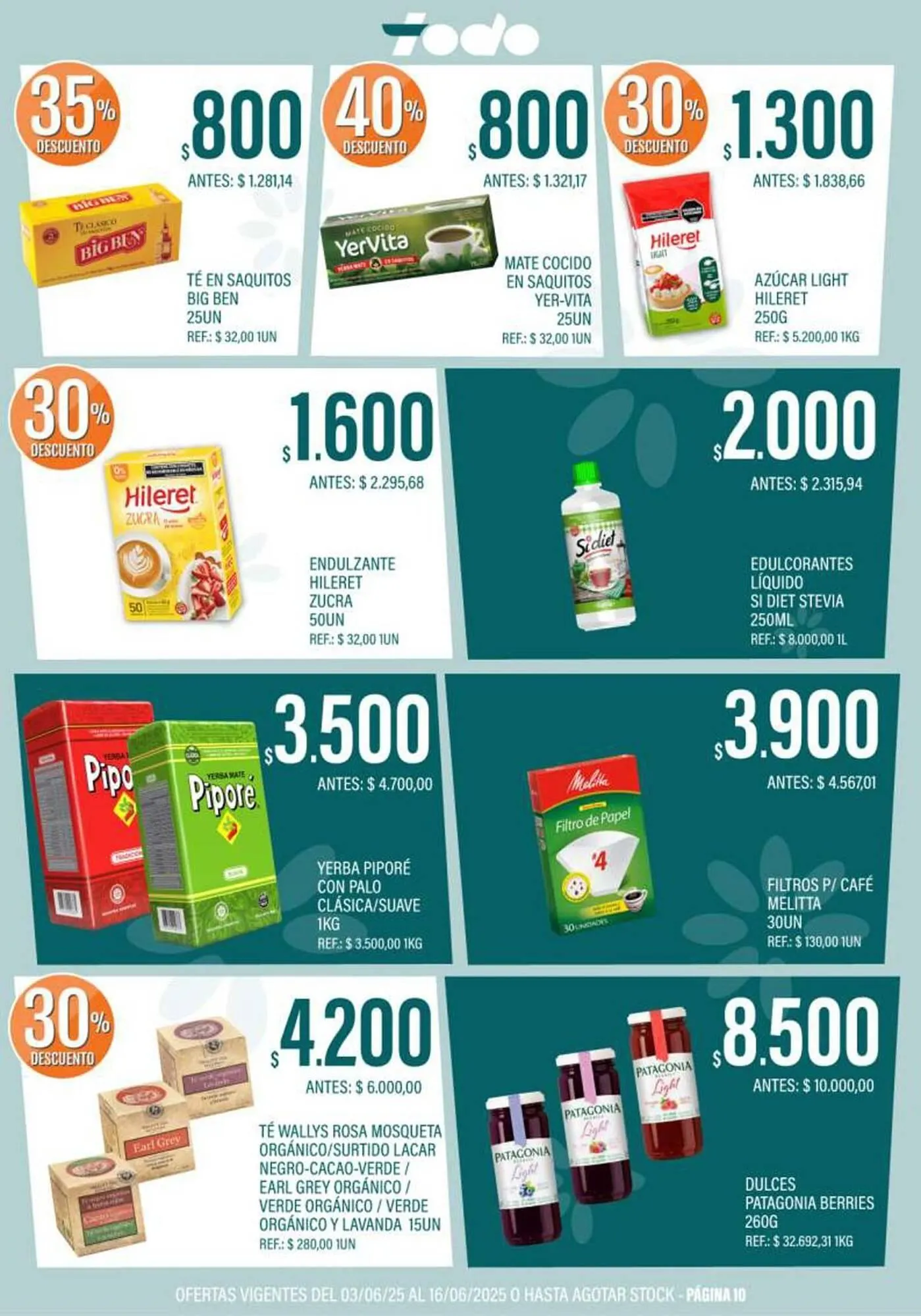 Ofertas de Catálogo Supermercados Todo 4 de junio al 16 de junio 2025 - Página 10 del catálogo
