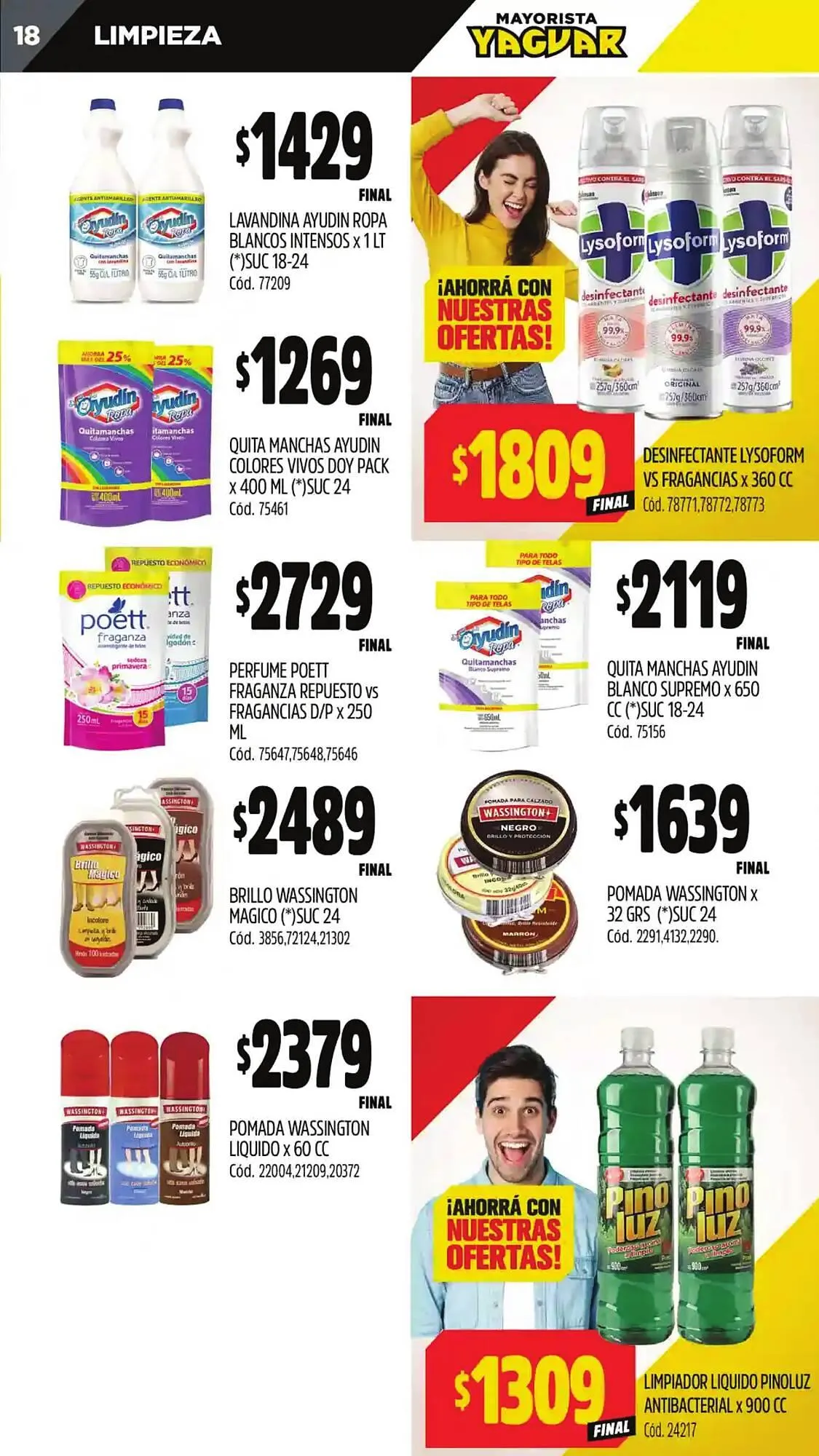 Ofertas de Catálogo Supermercados Yaguar 10 de marzo al 16 de marzo 2025 - Página 18 del catálogo