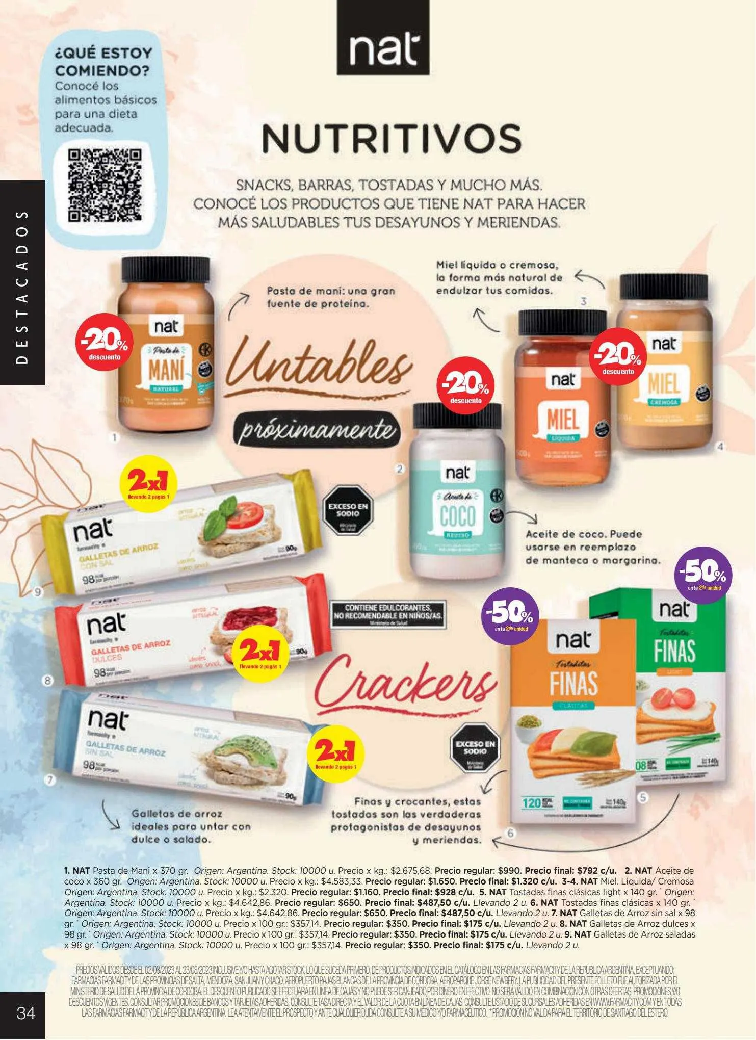 Ofertas de Catálogo Farmacity 1 de junio al 30 de septiembre 2023 - Página 34 del catálogo