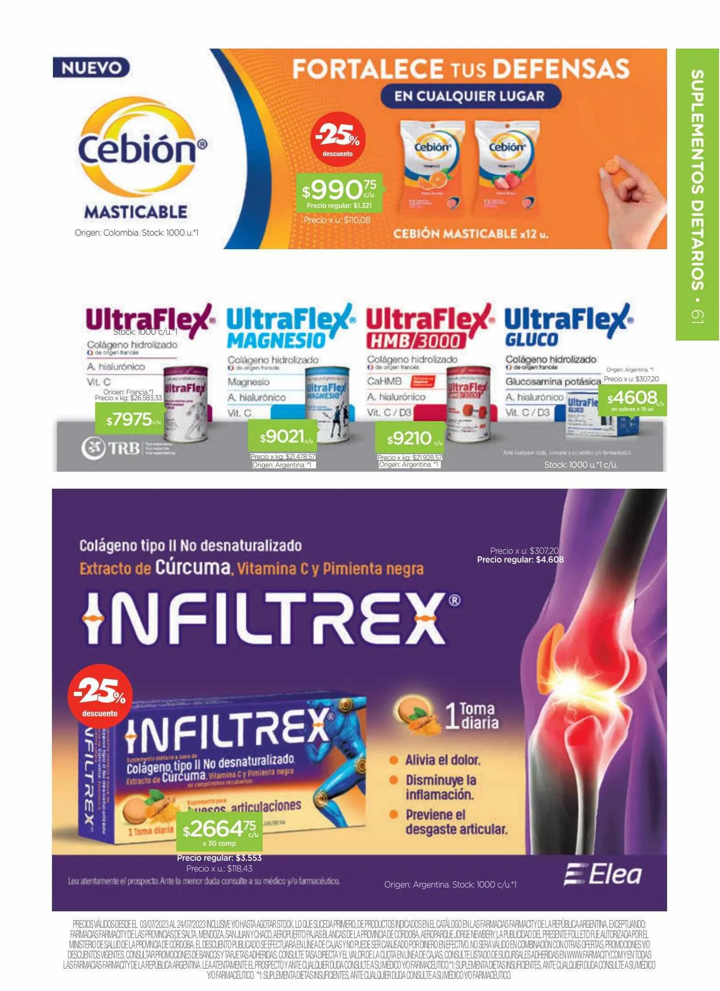 Ofertas de Catálogo Farmacity 7 de julio al 25 de julio 2023 - Página 60 del catálogo