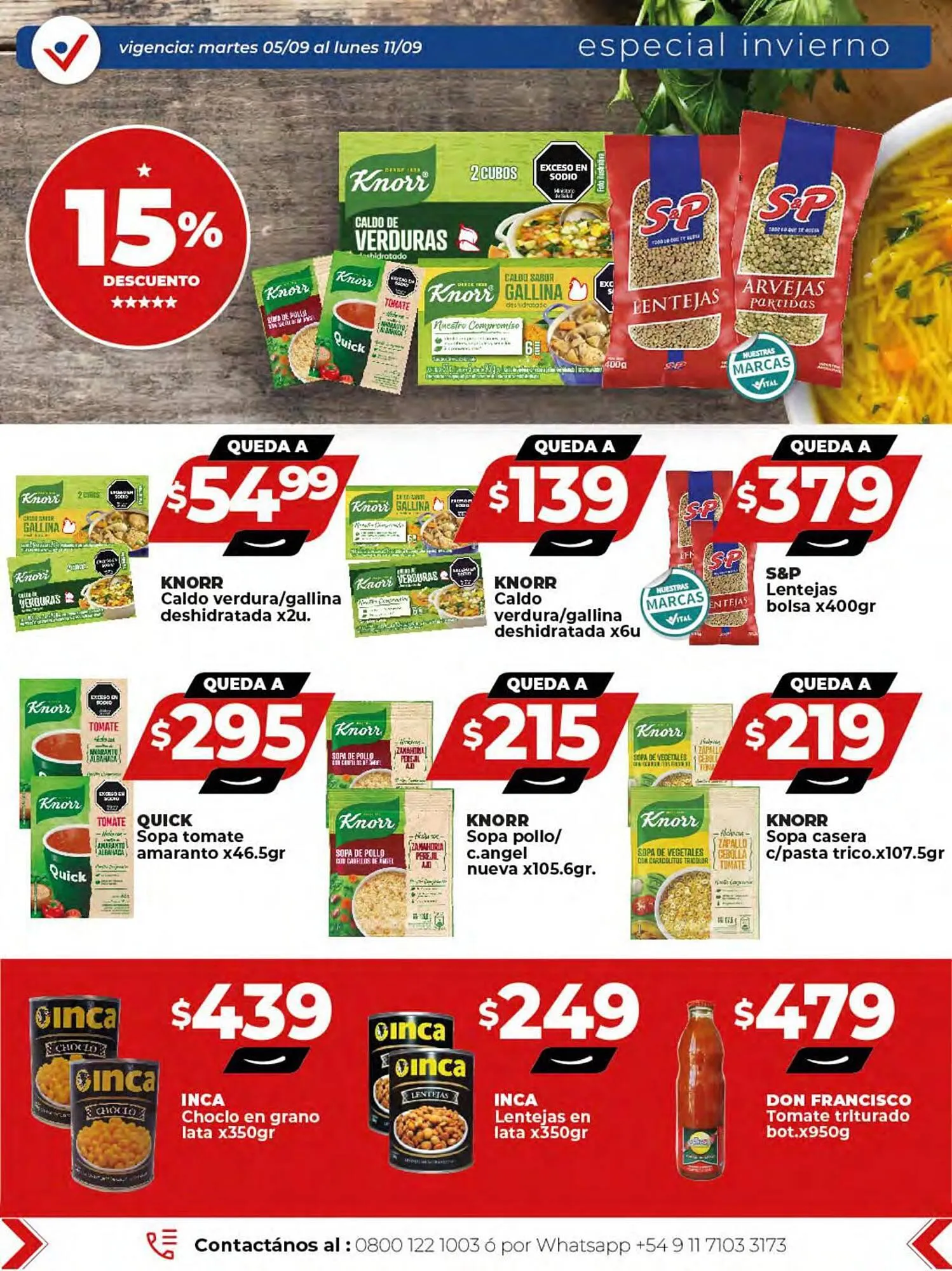 Ofertas de Catálogo Supermayorista Vital 6 de septiembre al 11 de septiembre 2023 - Página 14 del catálogo