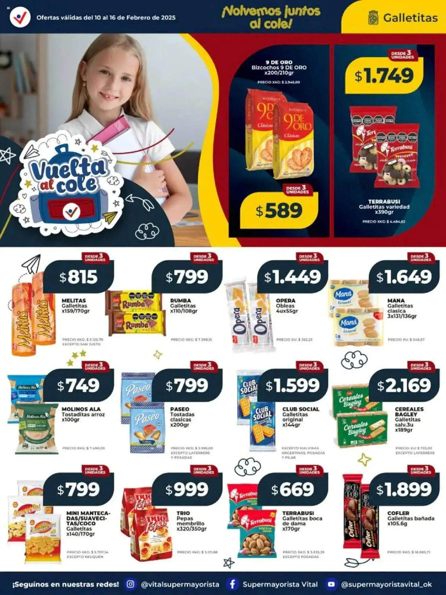 Ofertas de Catálogo Supermayorista Vital 10 de febrero al 16 de febrero 2025 - Página 19 del catálogo