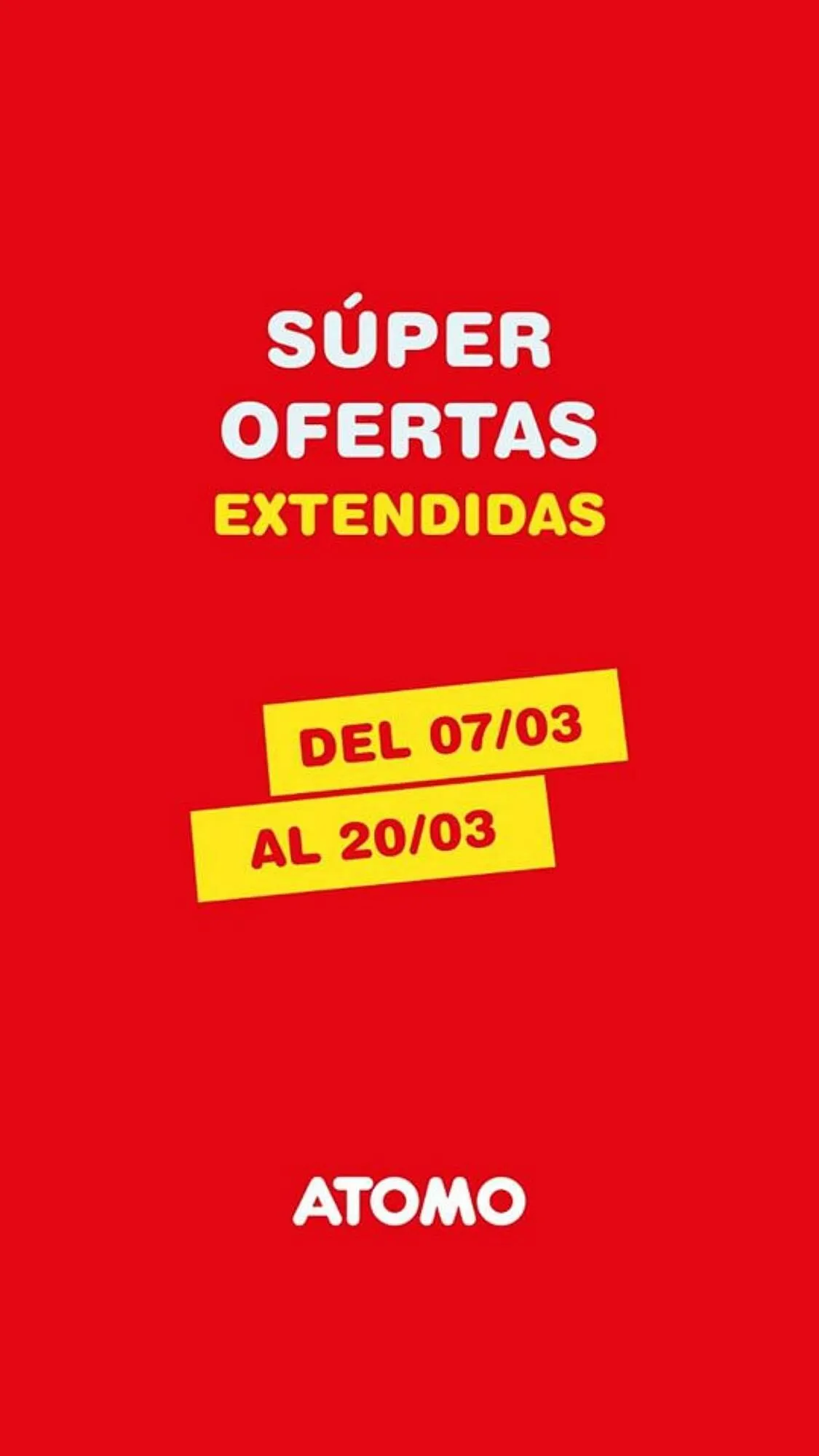 Ofertas de Catálogo Atomo Conviene 7 de marzo al 20 de marzo 2025 - Página 1 del catálogo