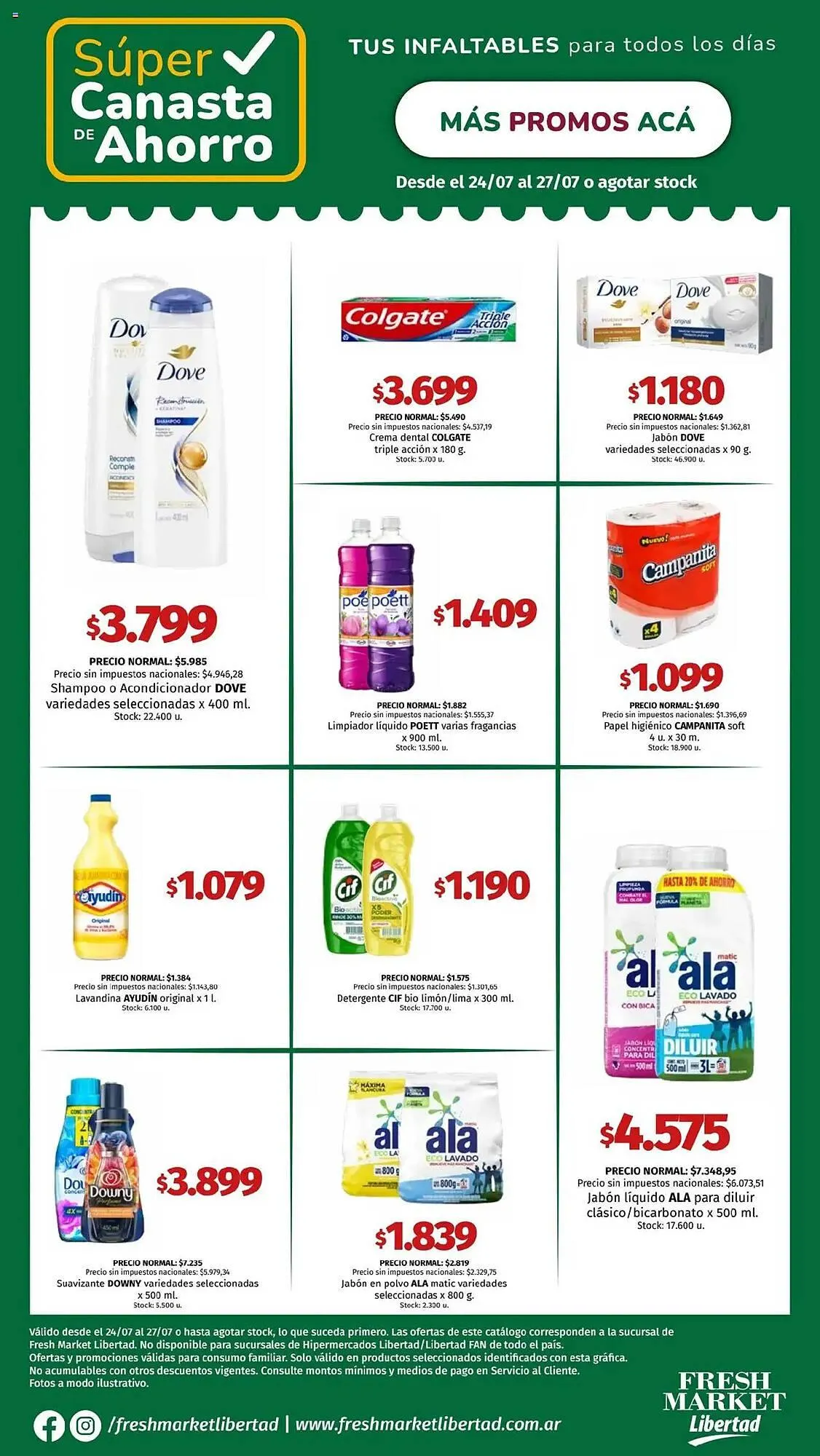 Ofertas de Catálogo Hipermercado Libertad 24 de julio al 27 de julio 2025 - Página 4 del catálogo