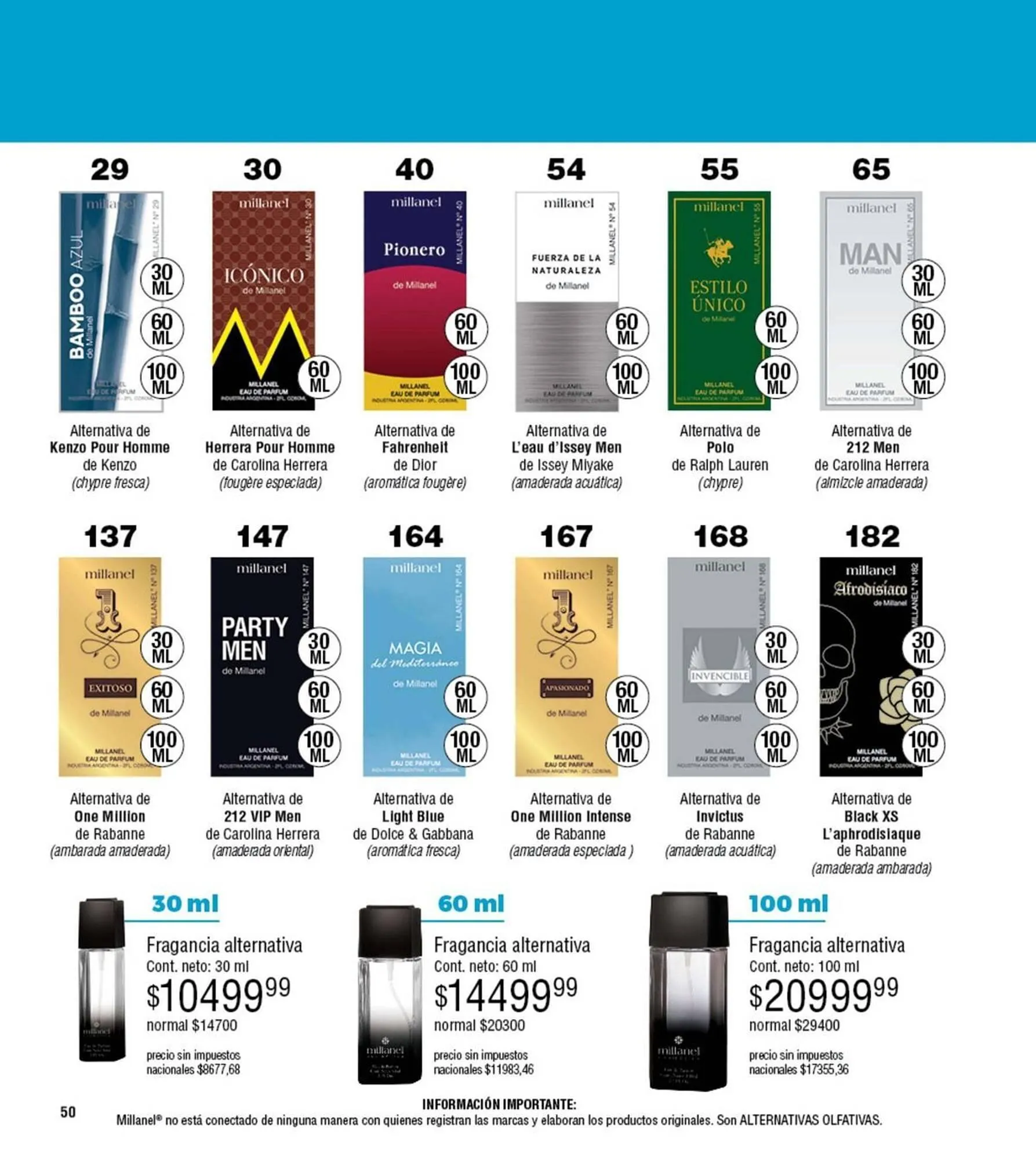 Ofertas de Catálogo Millanel Cosmética 2 de febrero al 1 de marzo 2026 - Página 50 del catálogo