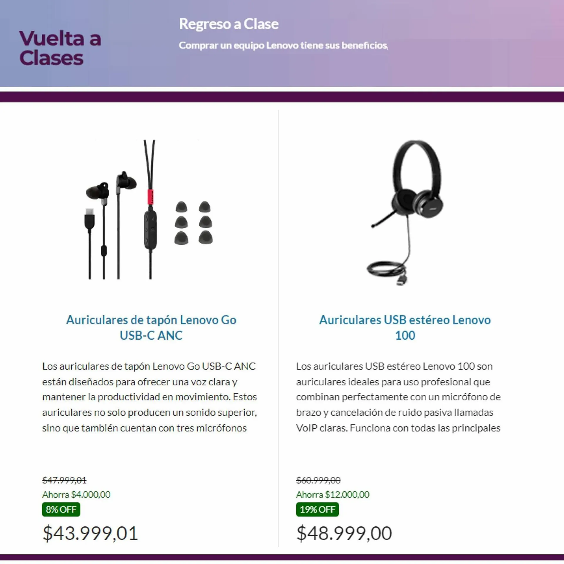 Ofertas de Catálogo Lenovo 24 de julio al 31 de julio 2023 - Página 6 del catálogo